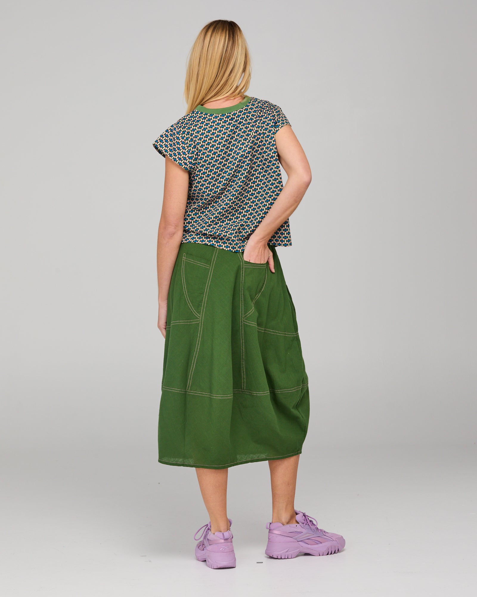 Boom Shankar Leaf Top - Sakura