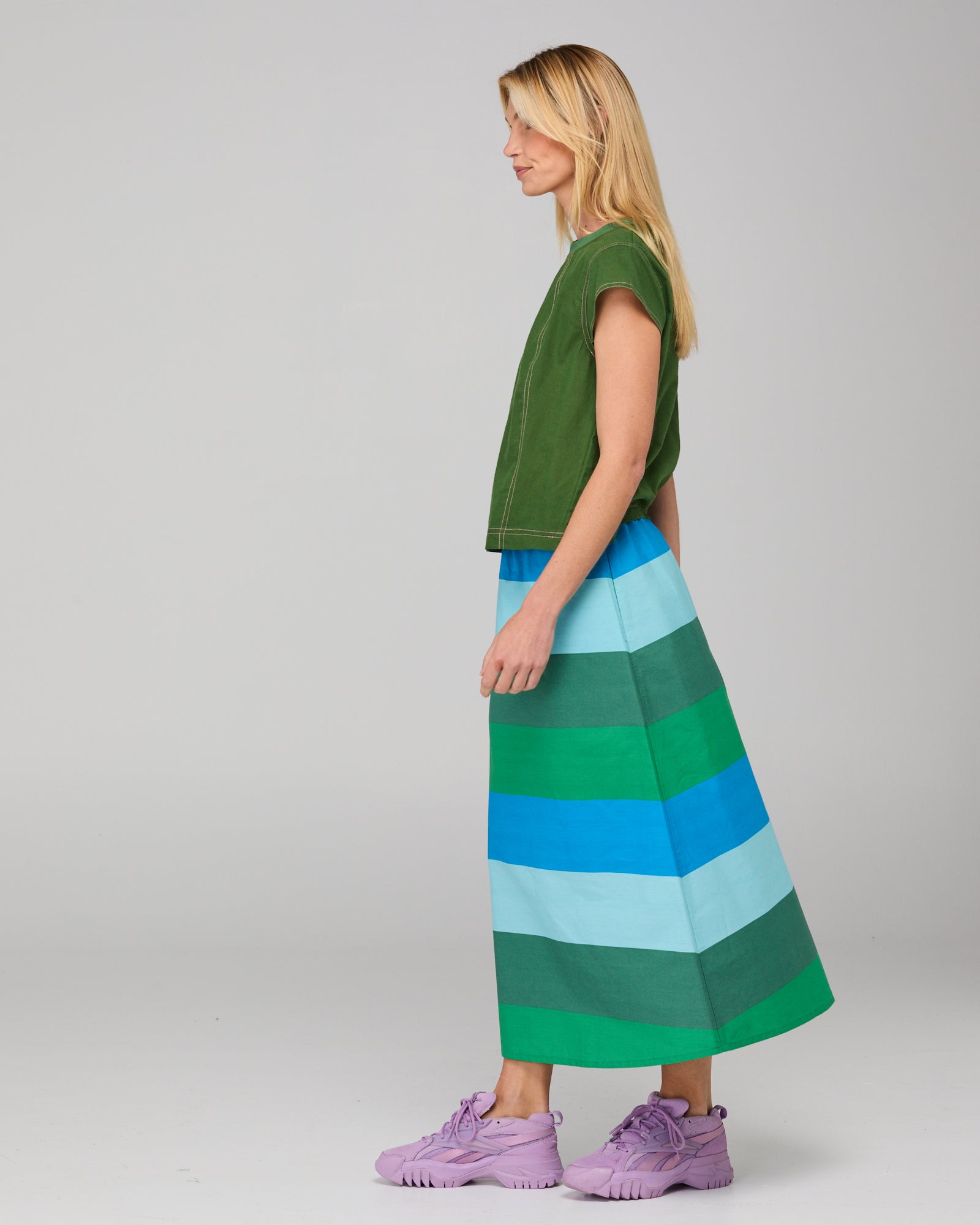 Boom Shankar Leaf Top - Midori