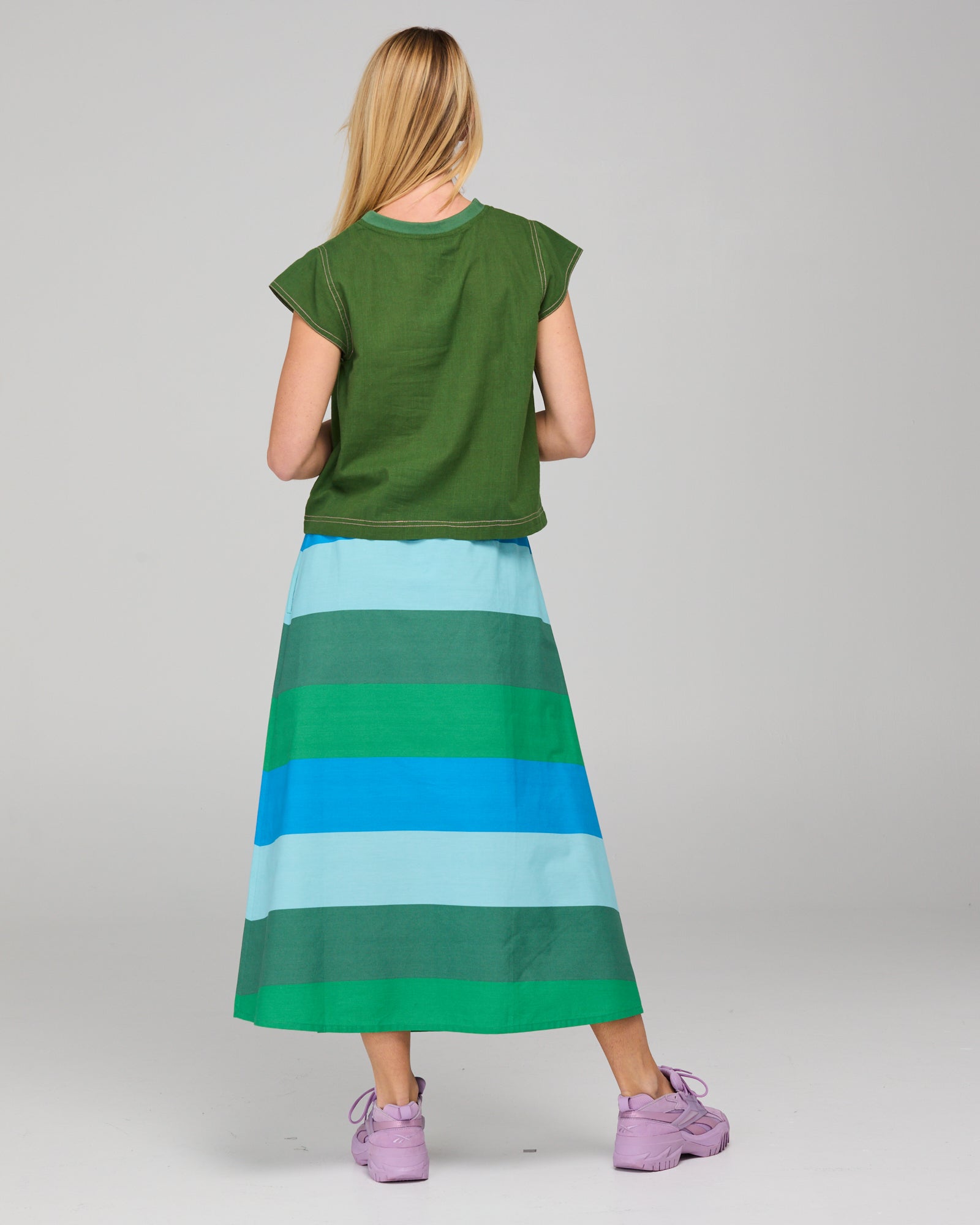 Boom Shankar Leaf Top - Midori