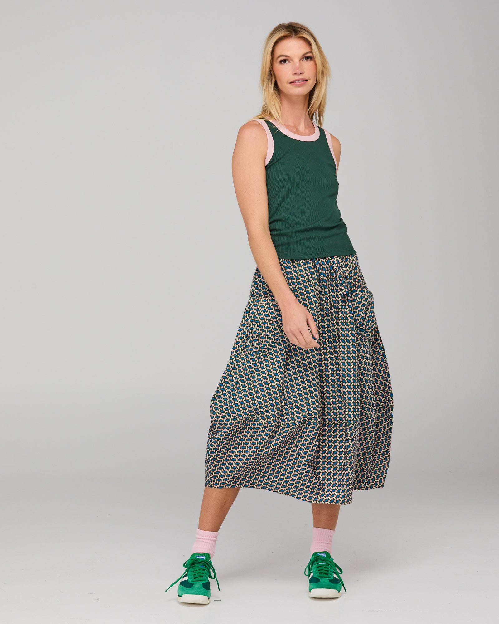Boom Shankar Guru Skirt - Sakura