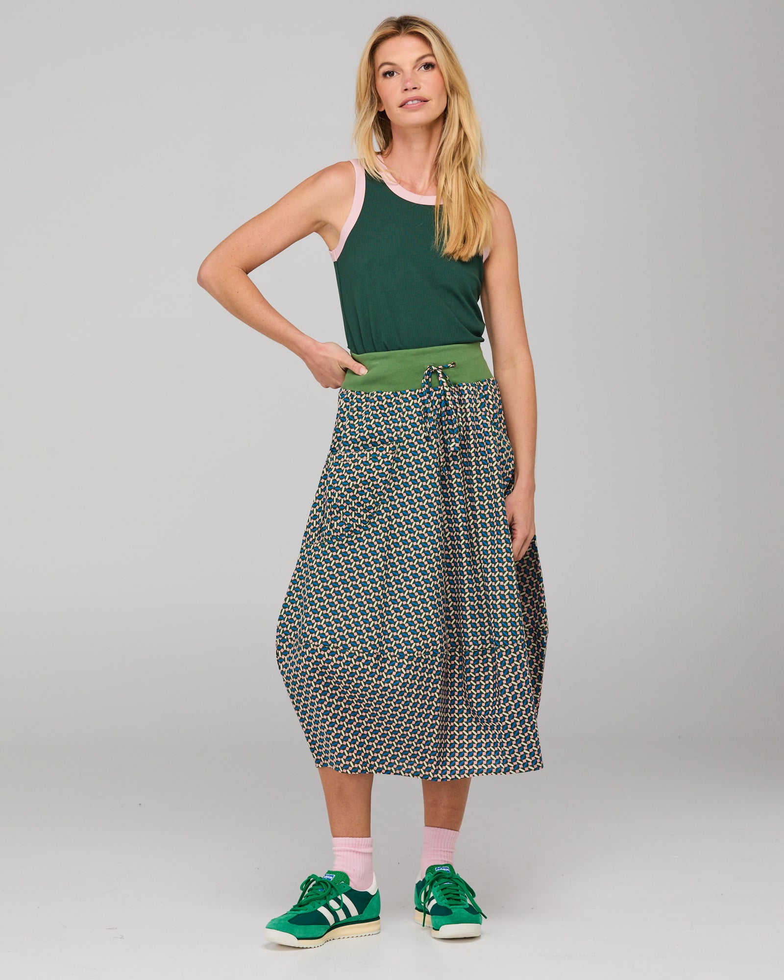 Boom Shankar Guru Skirt - Sakura
