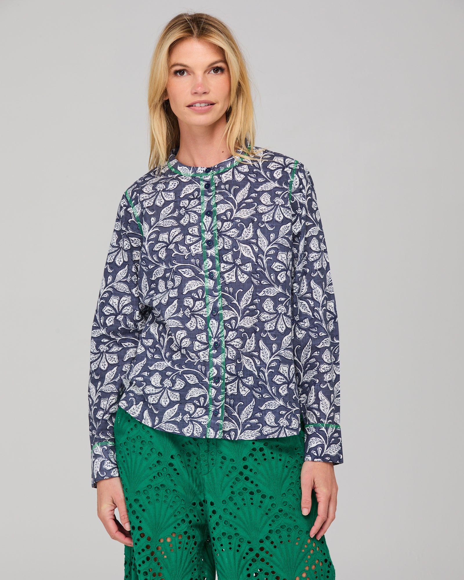 Boom Shankar Cove Shirt - Izumi Navy