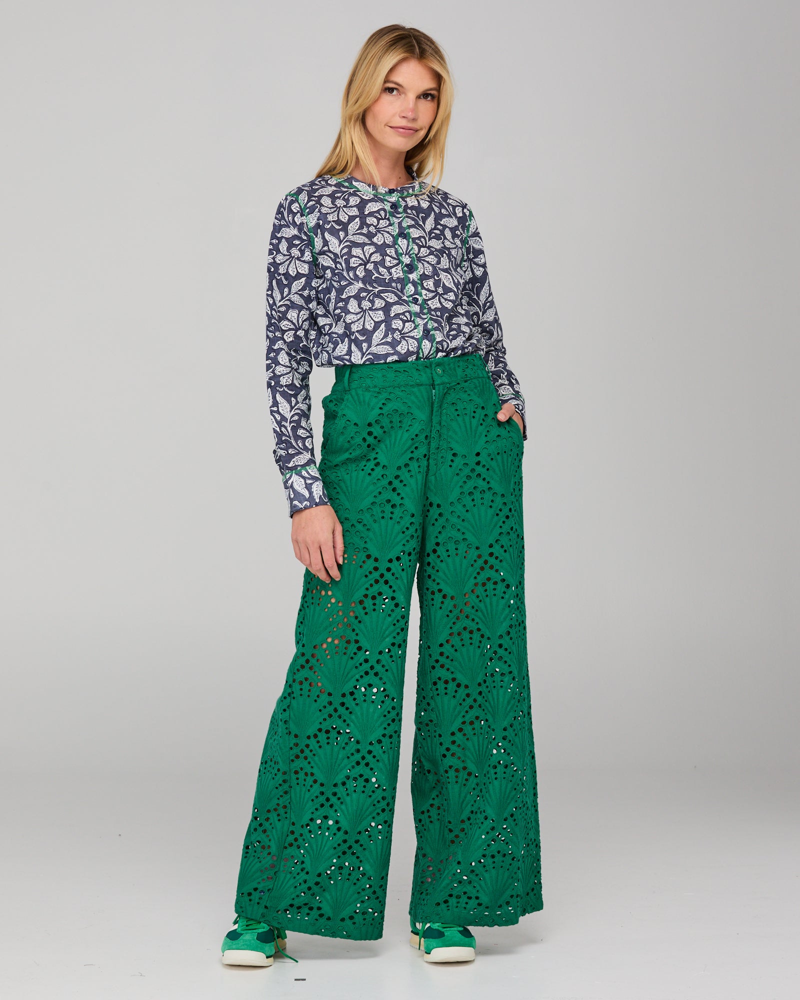 Boom Shankar Luca Pant - Midori Lace