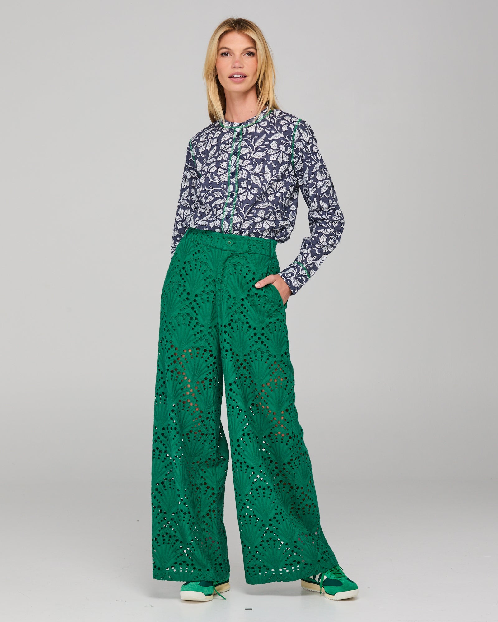 Boom Shankar Luca Pant - Midori Lace