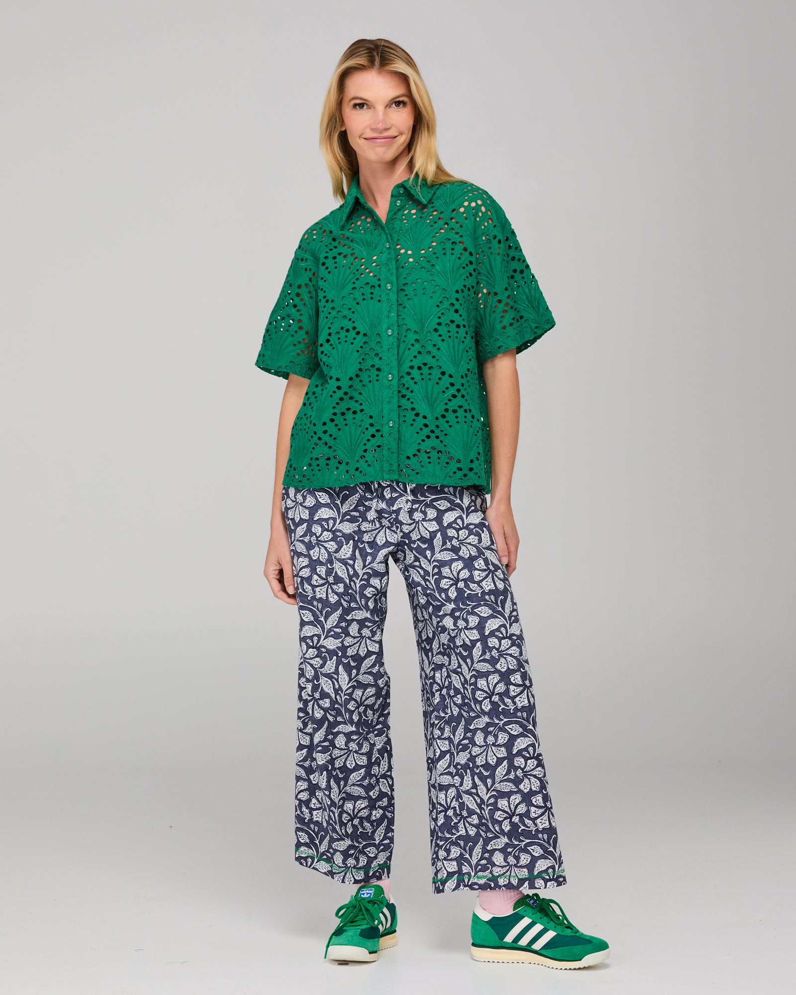 Boom Shankar Ria Pant - Izumi Navy