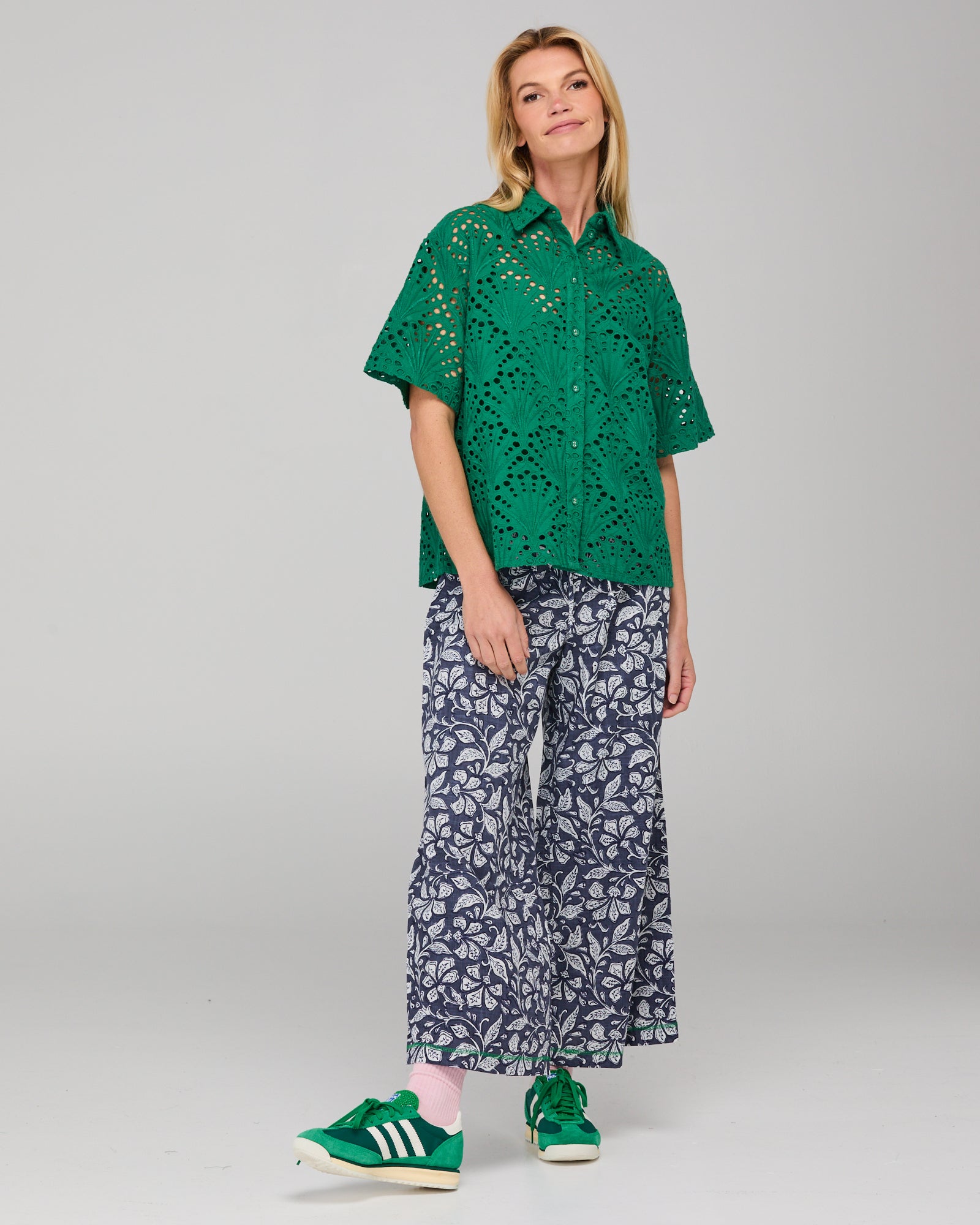 Boom Shankar Ria Pant - Izumi Navy