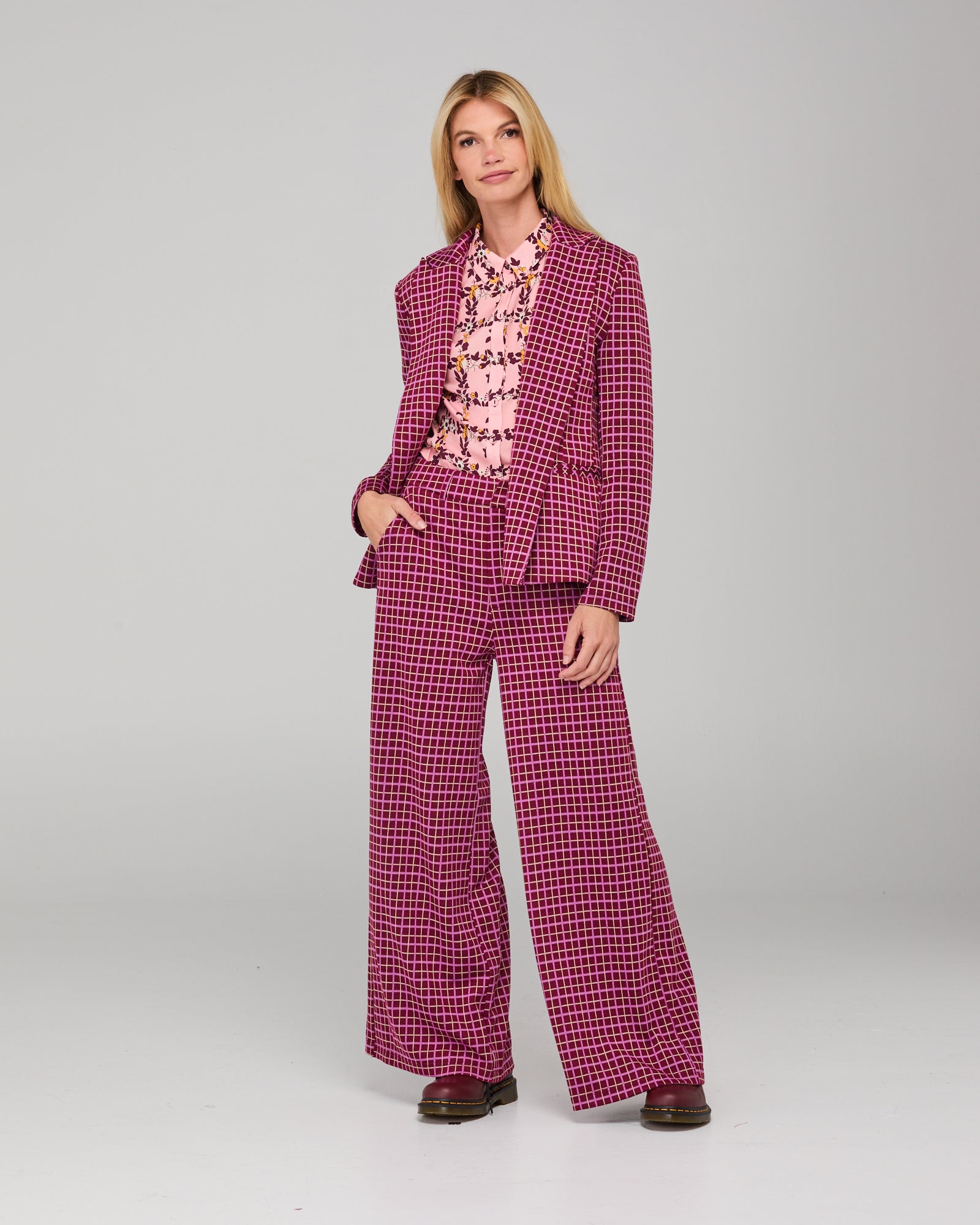 Boom Shankar Aiko Jacket - Himari Check