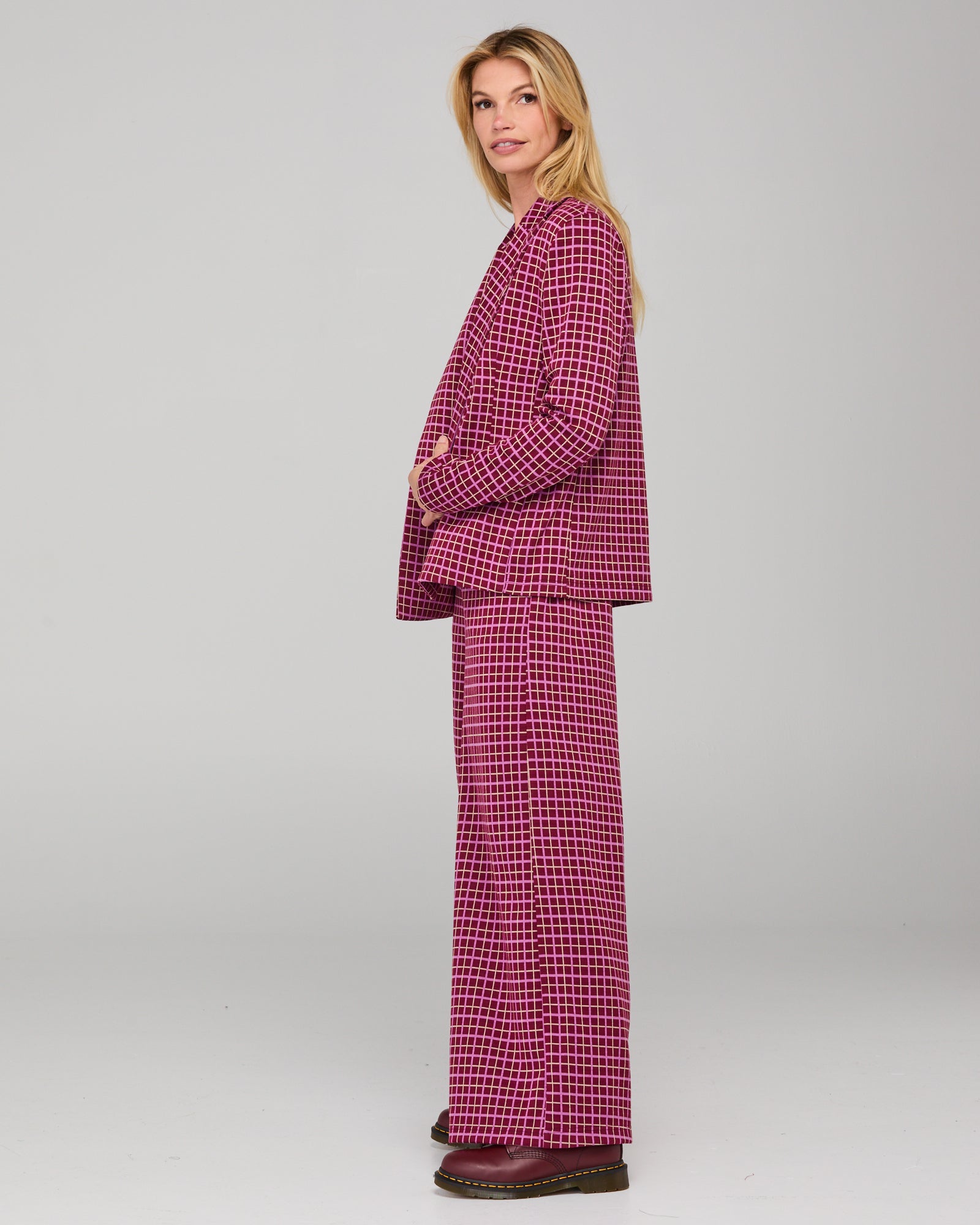 Boom Shankar Aiko Pants - Himari Check