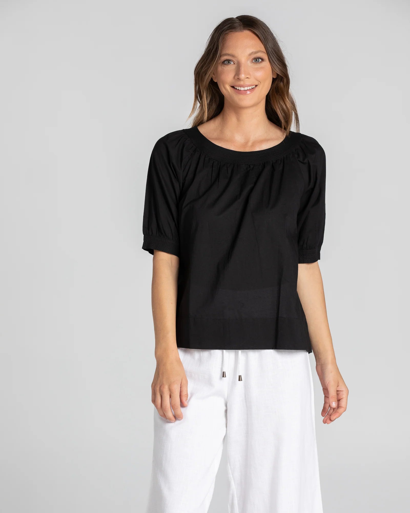 Boom Shankar Bliss Top Basic - Black