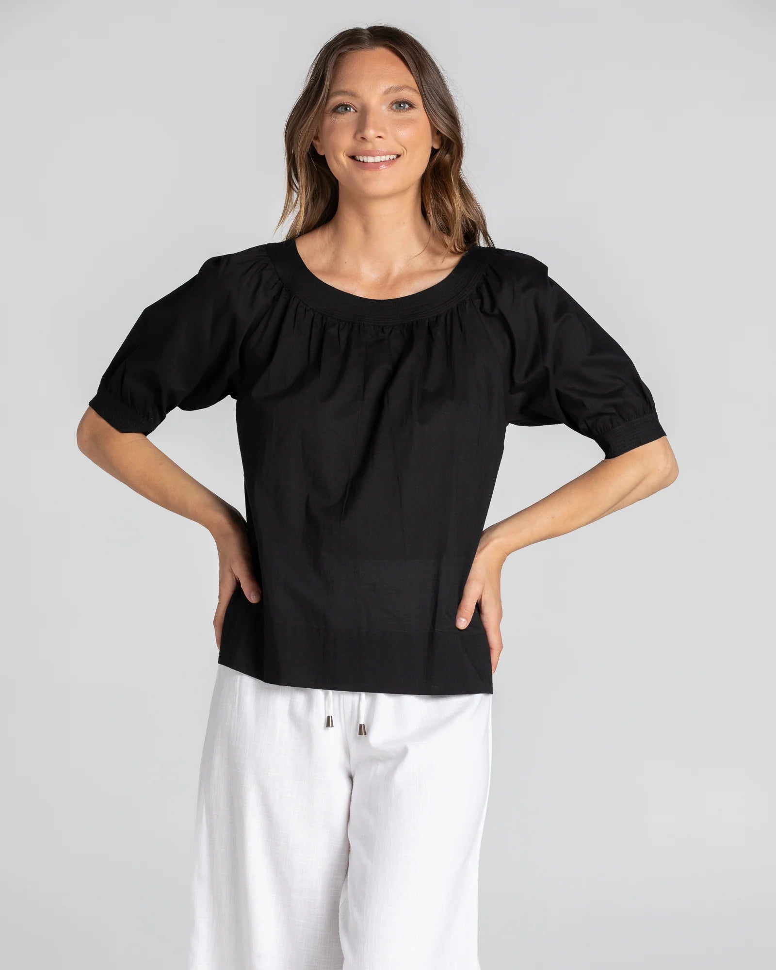 Boom Shankar Bliss Top Basic - Black