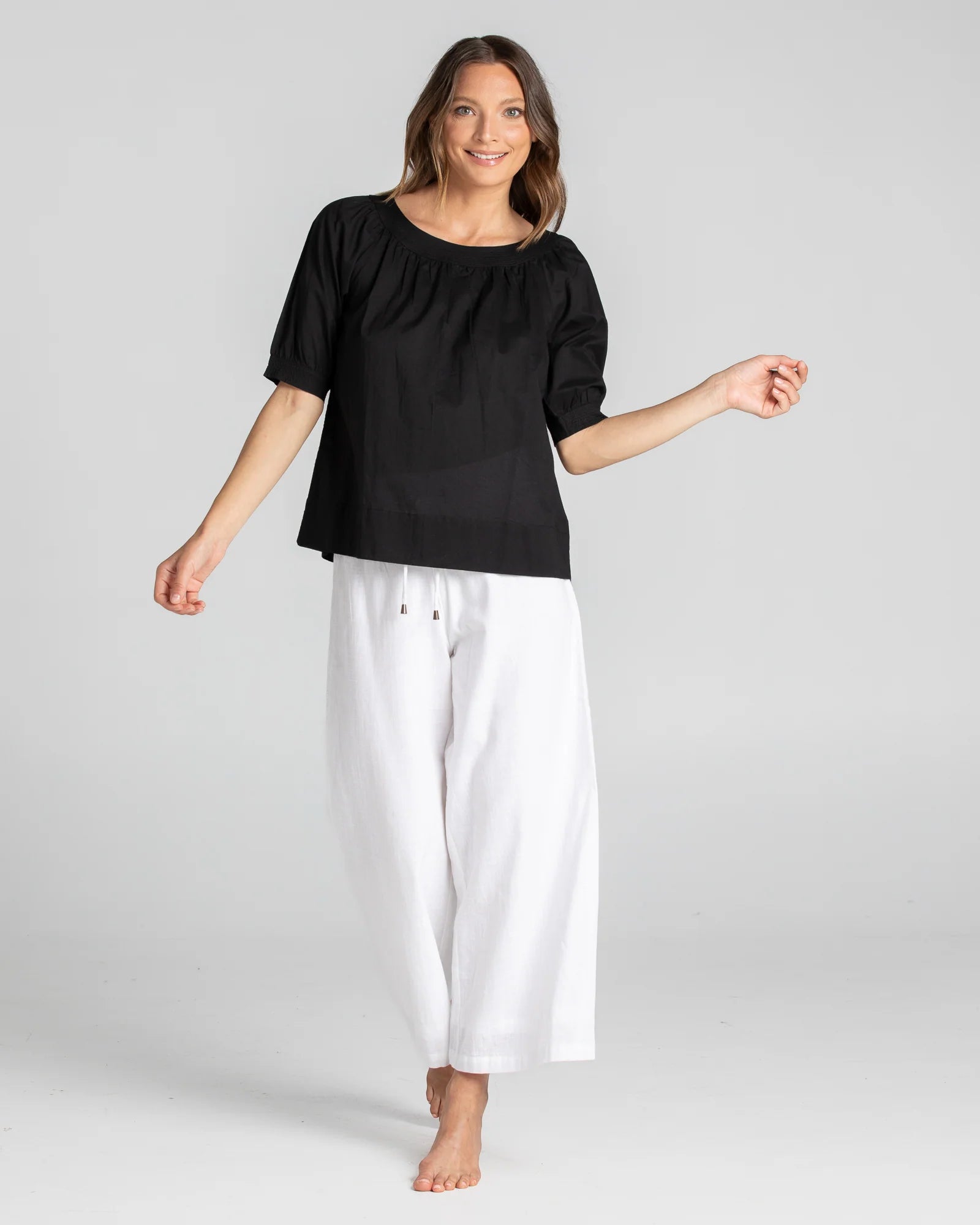 Boom Shankar Bliss Top Basic - Black