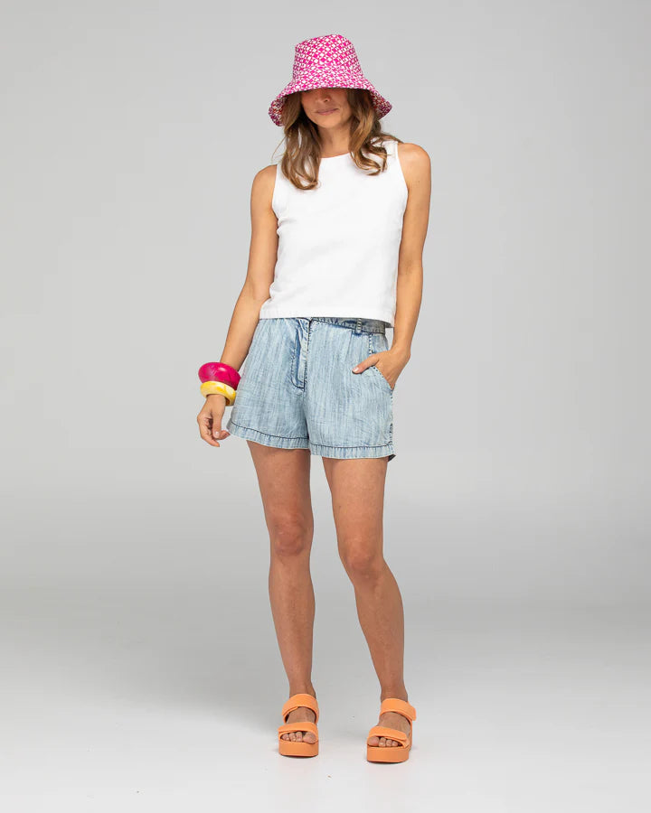 Boom Shankar Bucket Hat - Wide Brim - Naples Viola/Promodoro