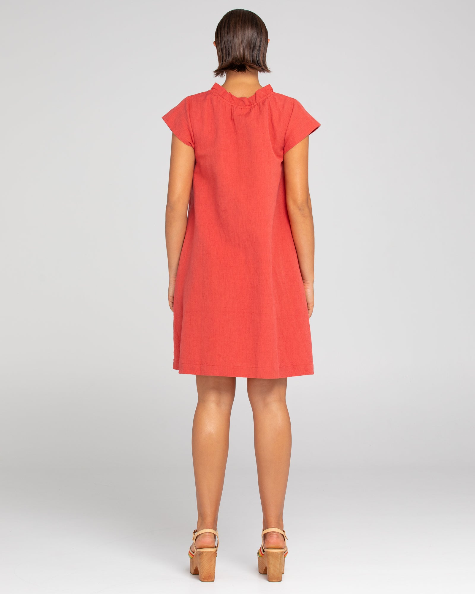 Boom Shankar Sand Dress - Paprika