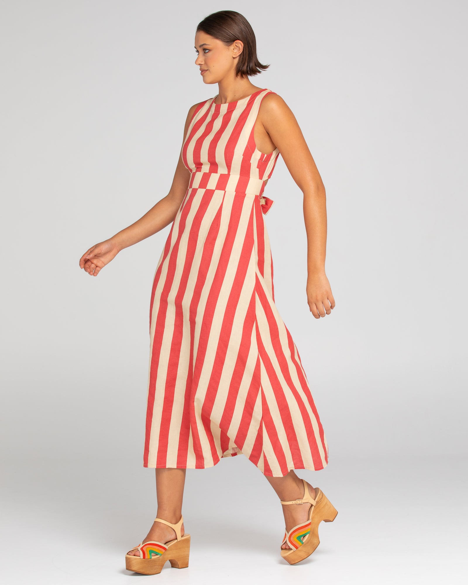 Boom Shankar Colada Dress - Kaia Stripe