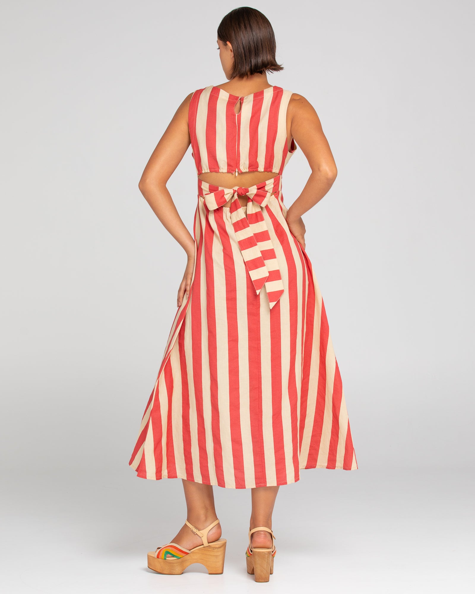 Boom Shankar Colada Dress - Kaia Stripe