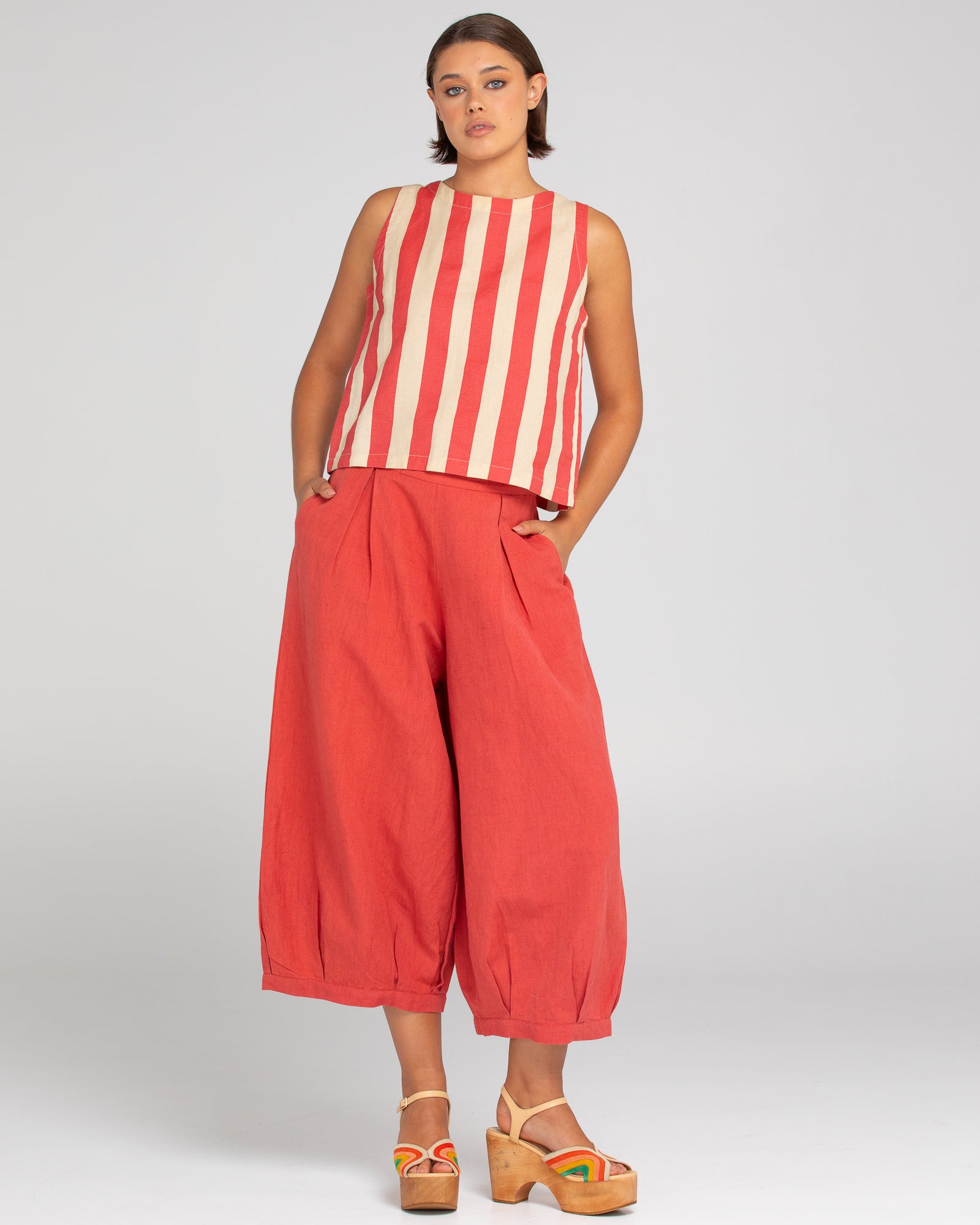 Boom Shankar Mina Top - Kaia Stripe