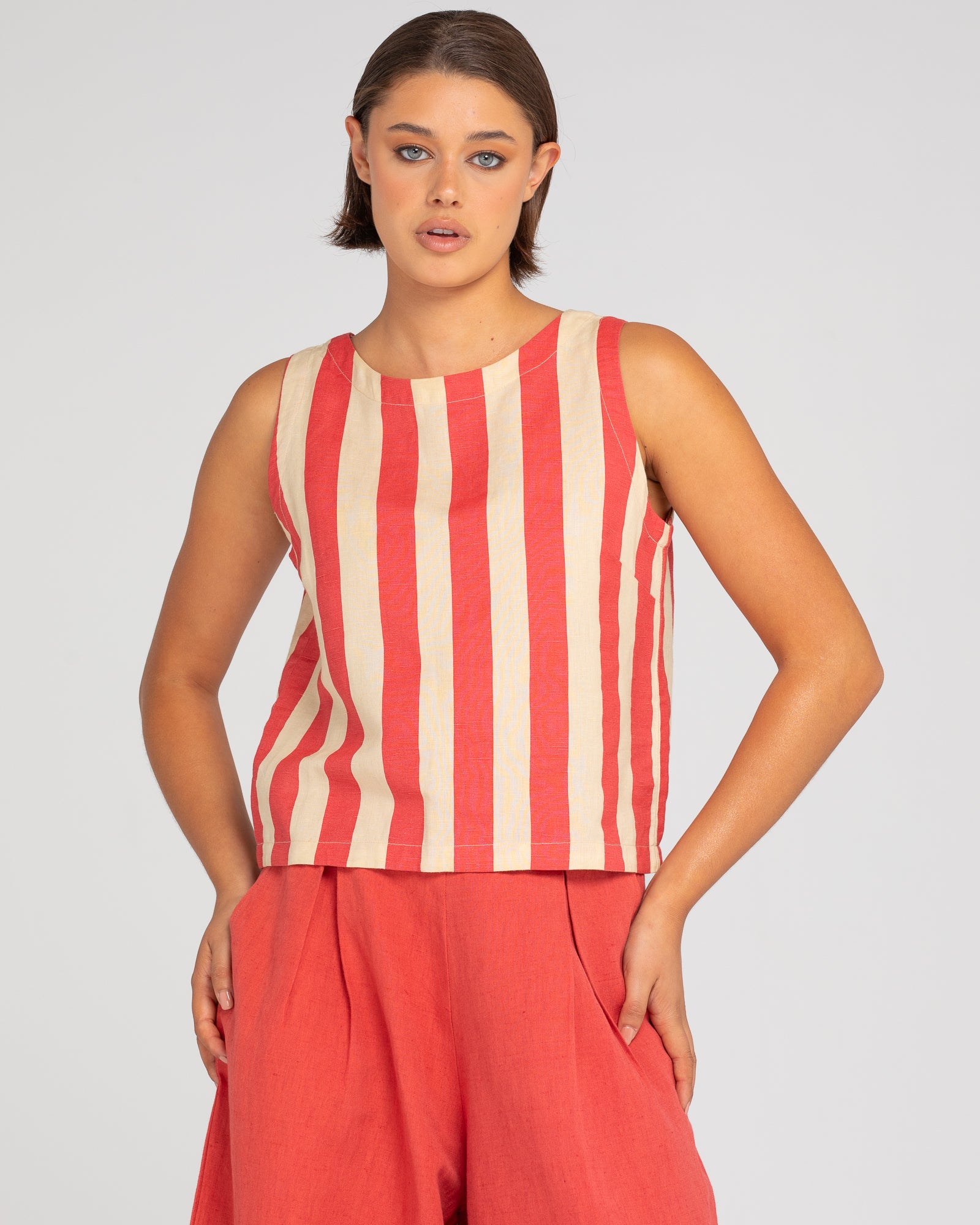 Boom Shankar Mina Top - Kaia Stripe