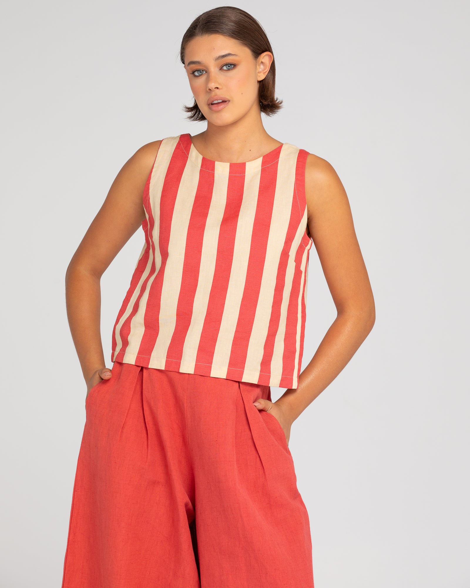 Boom Shankar Mina Top - Kaia Stripe