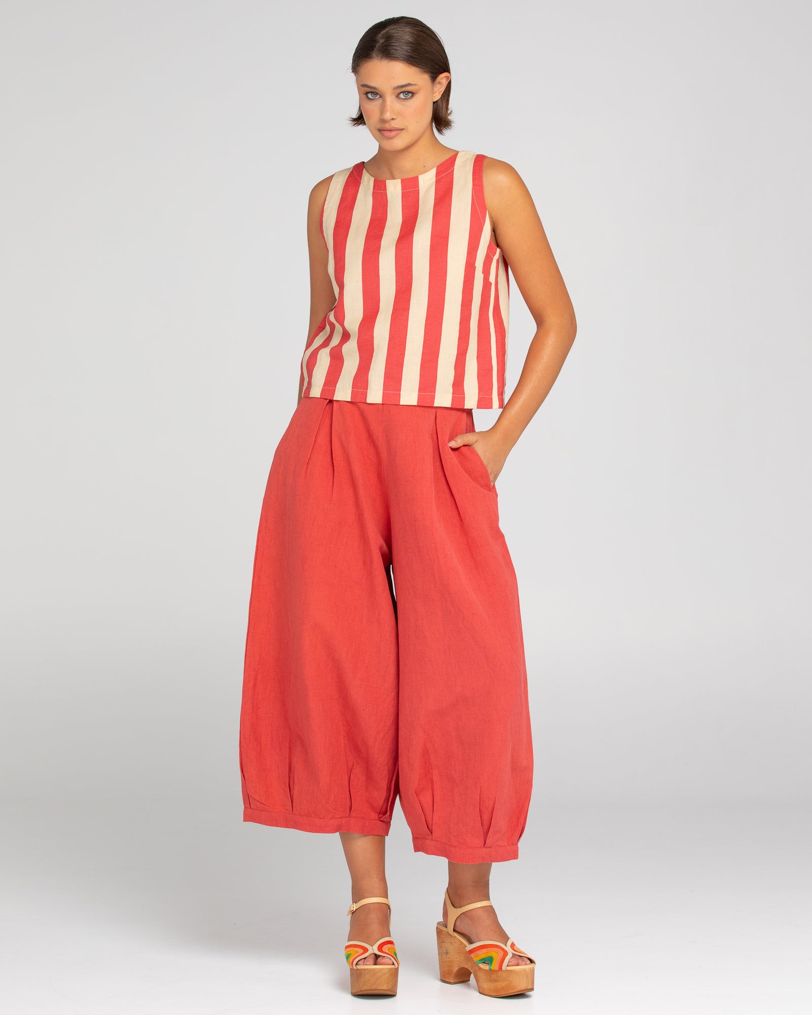 Boom Shankar Mina Top - Kaia Stripe