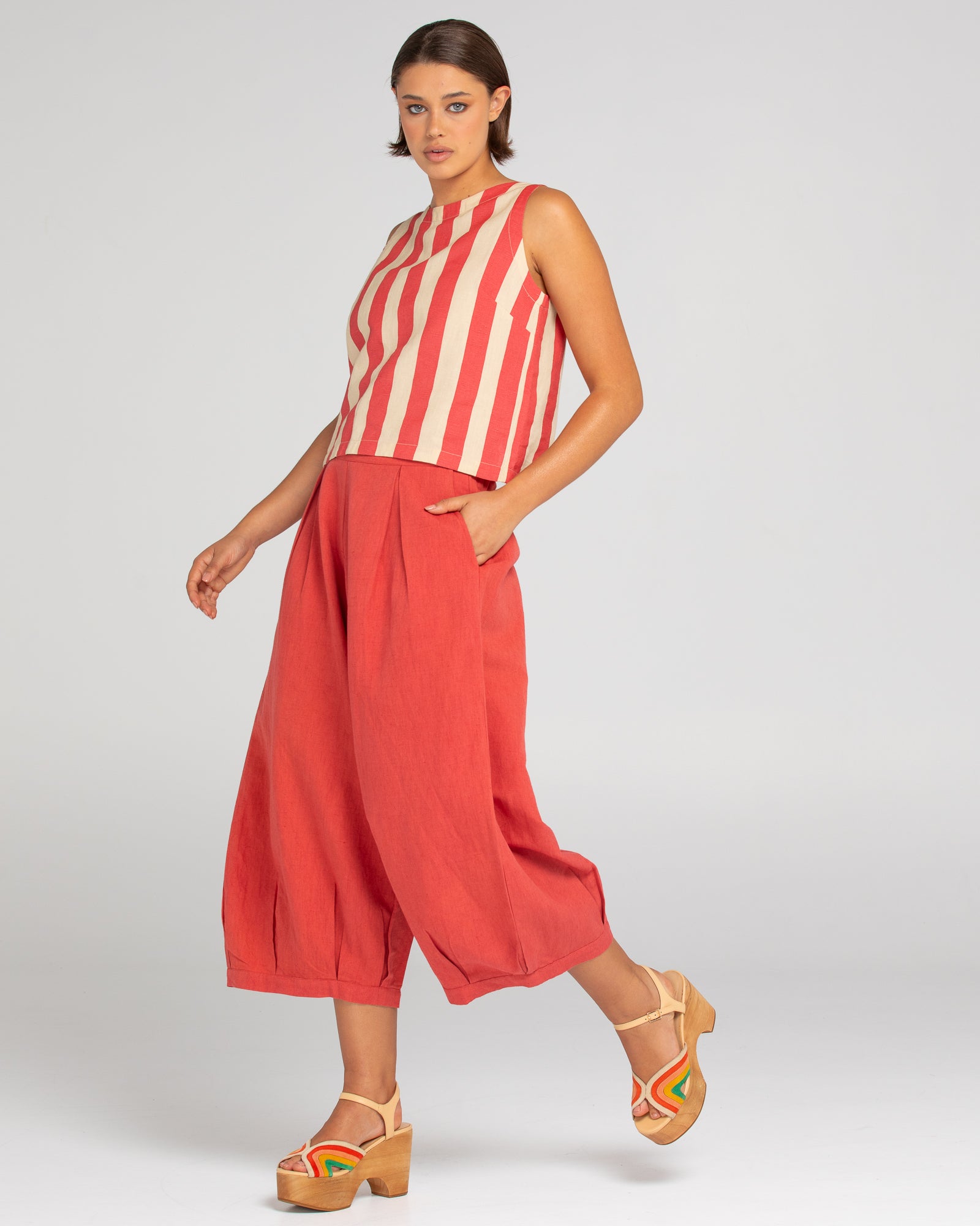 Boom Shankar Mina Top - Kaia Stripe