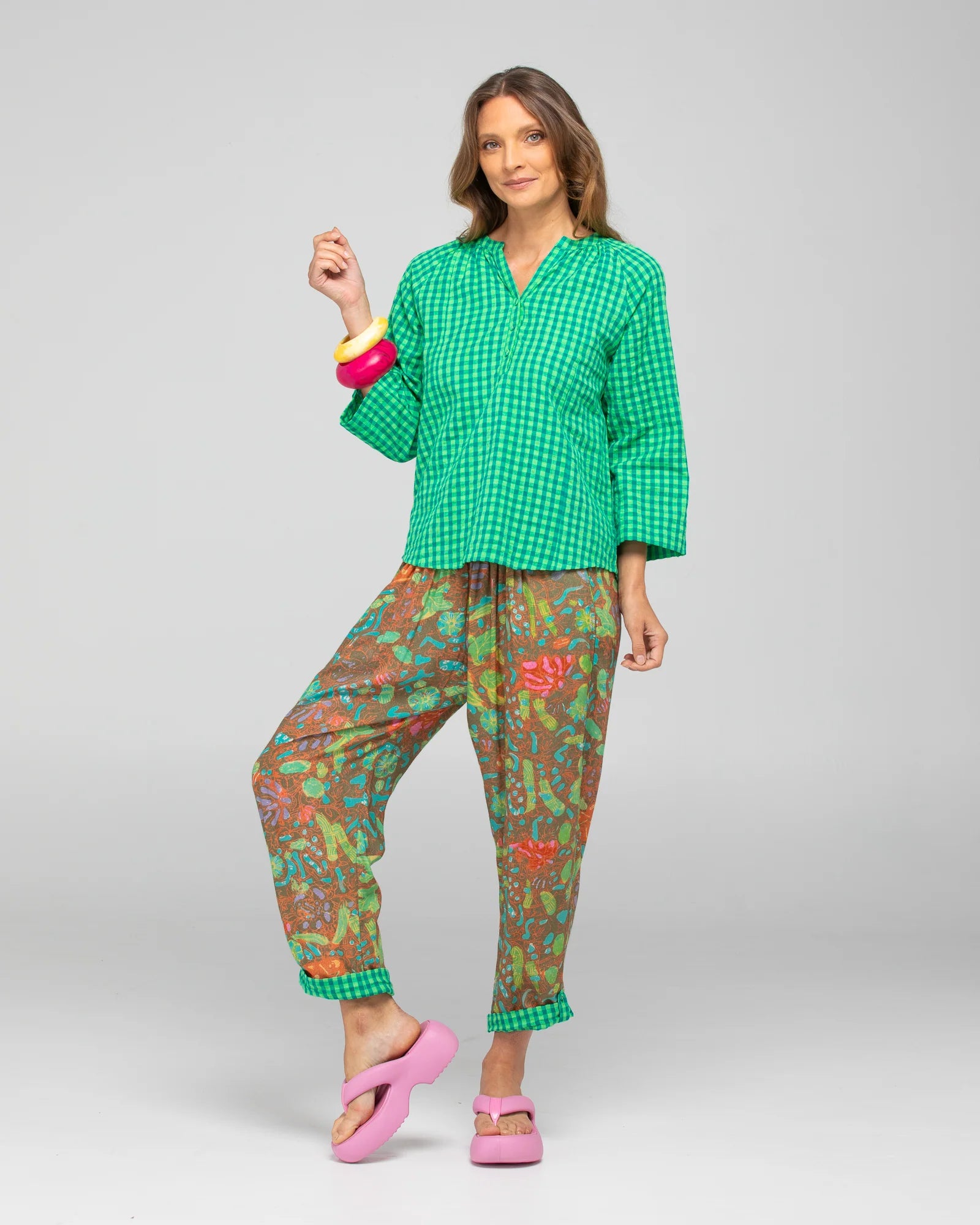 Boom Shankar Cecilia Top - Verde