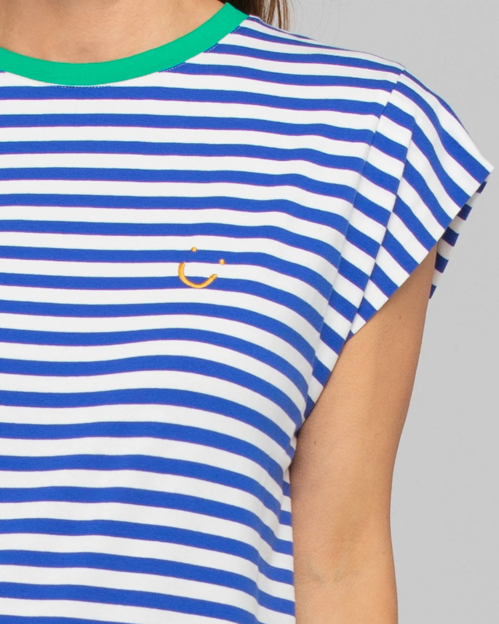 Boom Shankar Bellissimo Dress - Blue Stripe