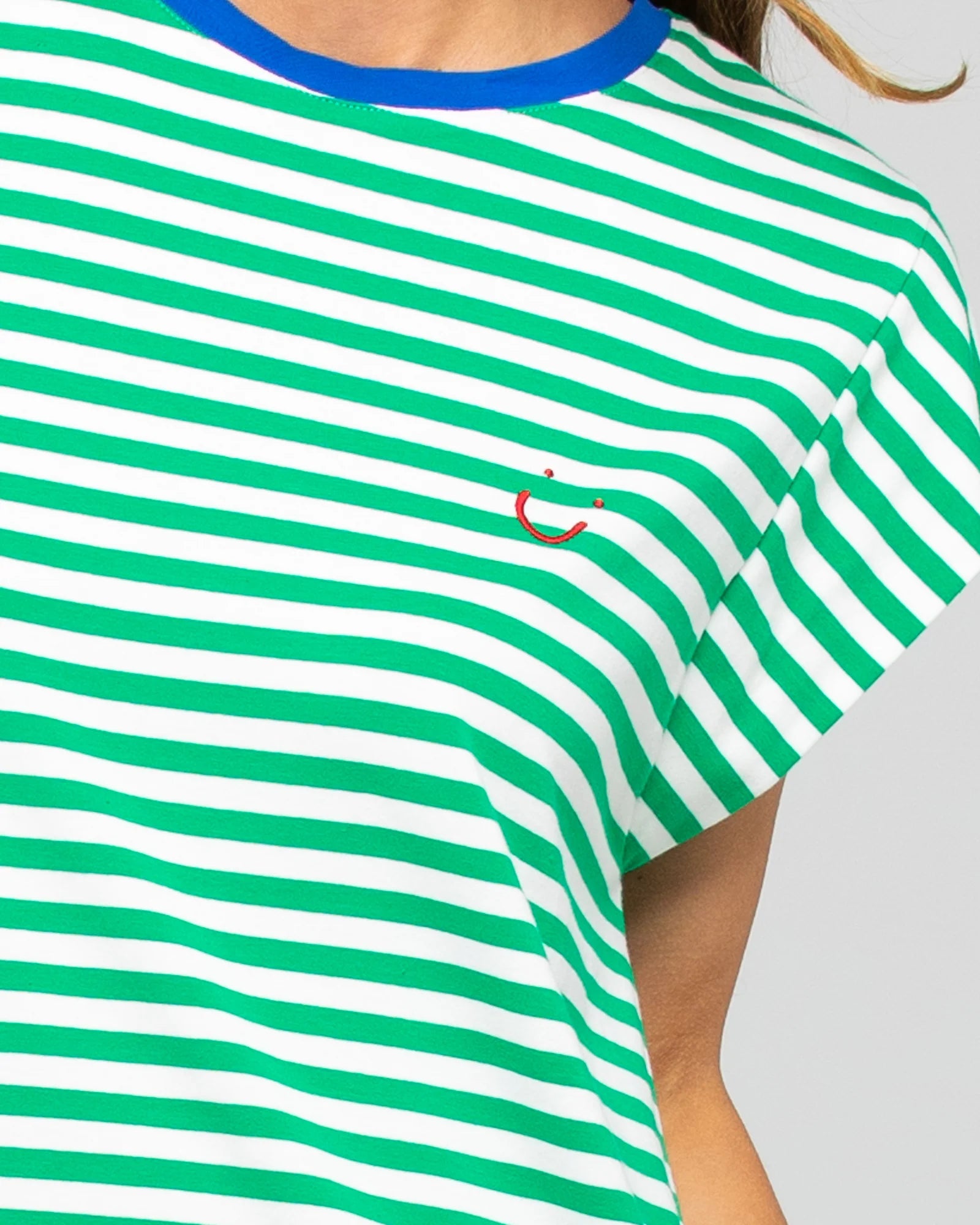 Boom Shankar Bellissimo Dress - Green Stripe