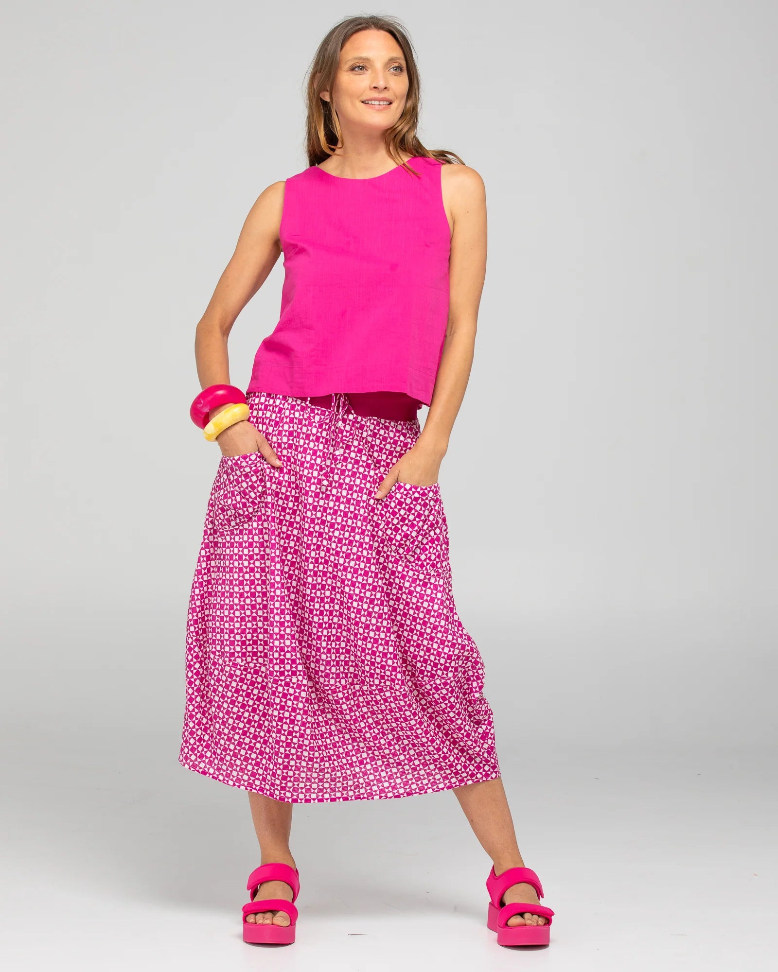 Boom Shankar Guru Skirt - Naples Viola