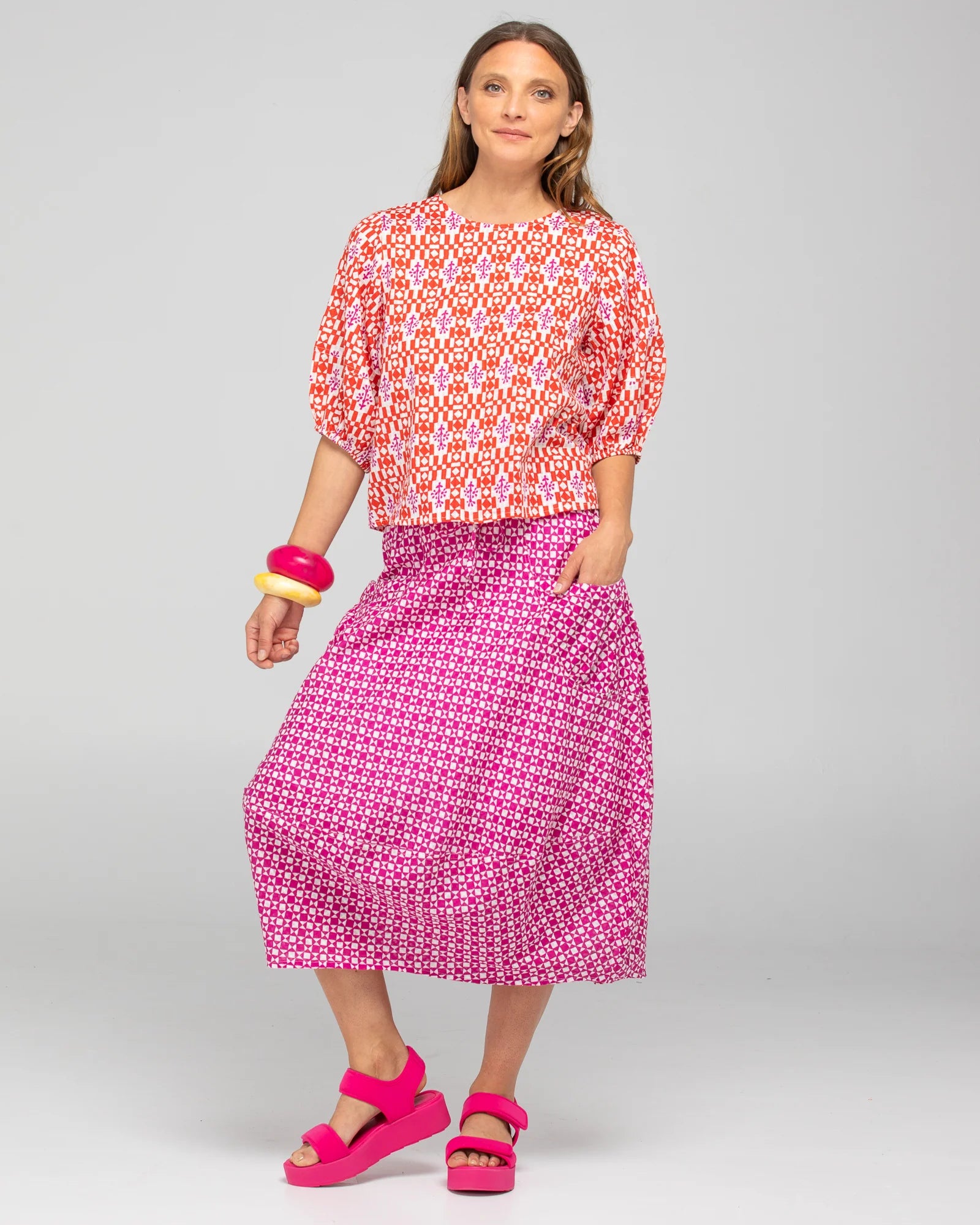 Boom Shankar Guru Skirt - Naples Viola