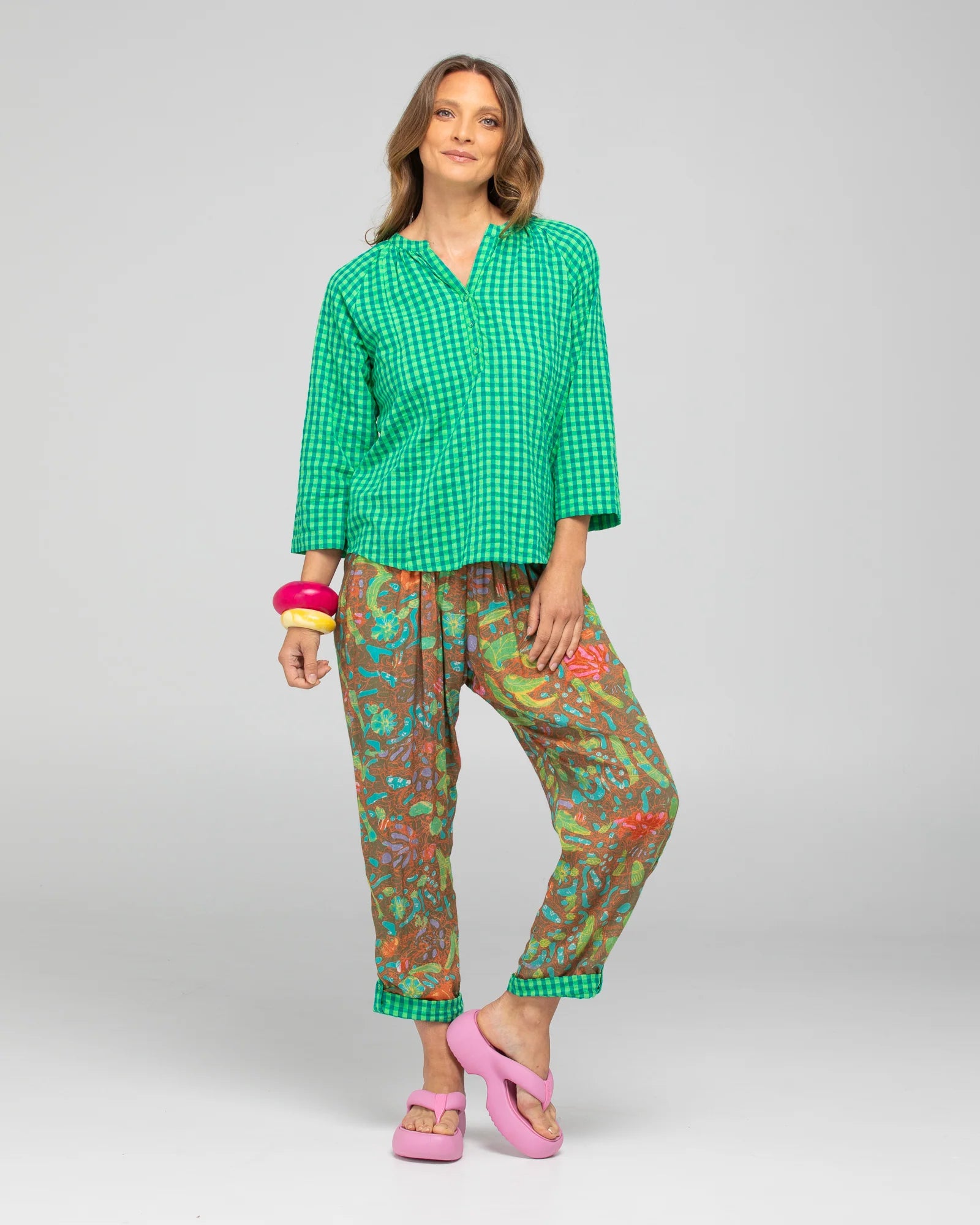 Boom Shankar Cecilia Top - Verde