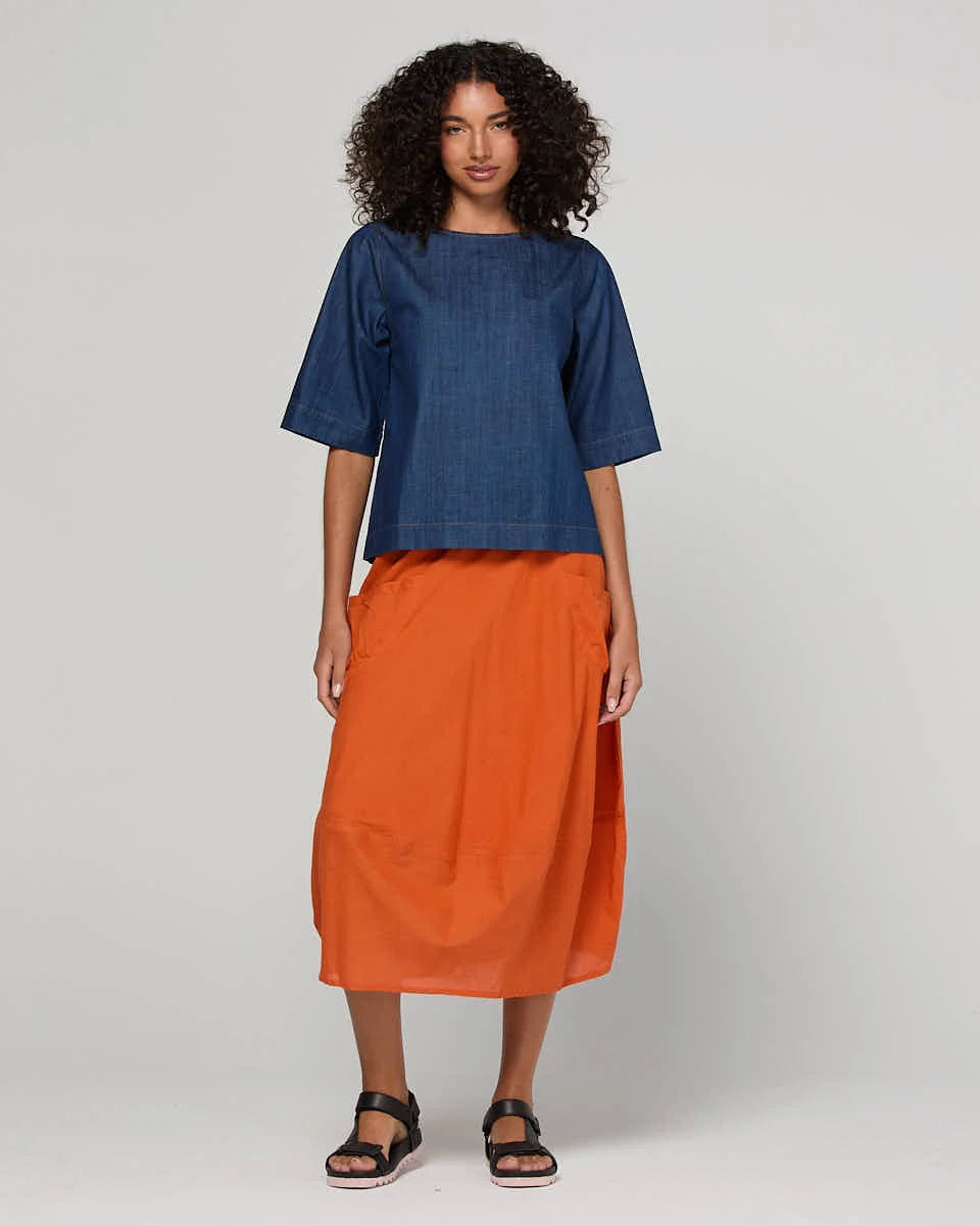 Boom Shankar Guru Skirt - Rust
