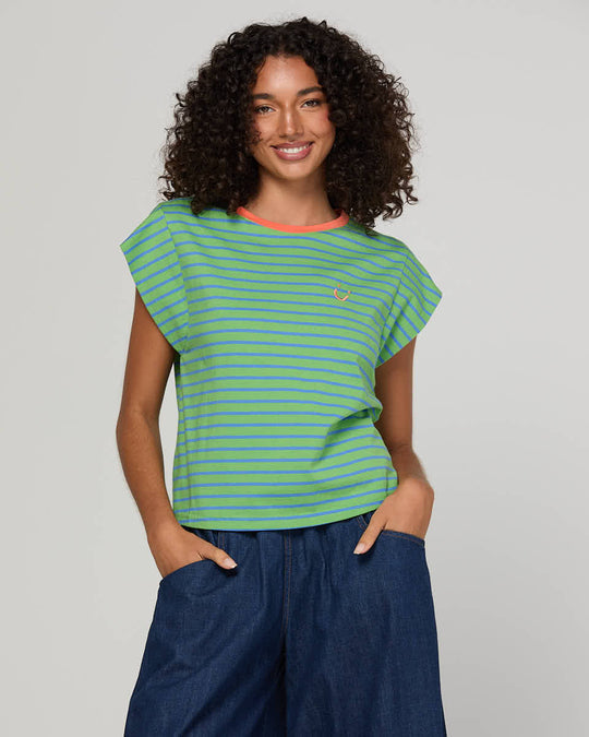 Boom Shankar Bellissimo Tee -  Honeydew