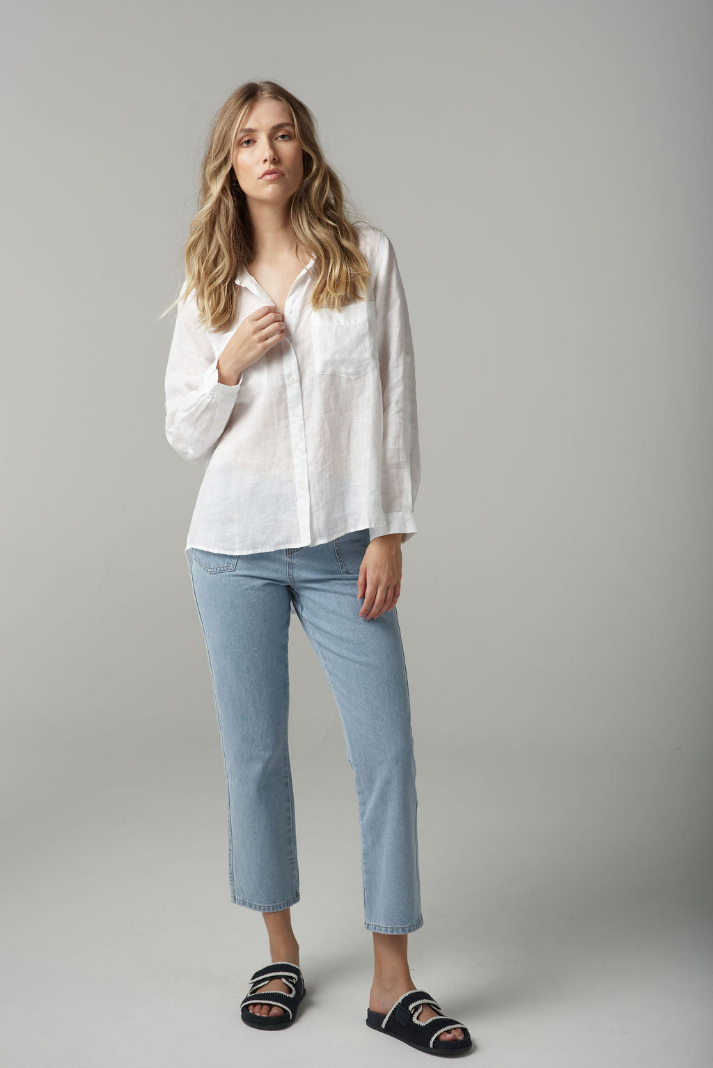 Cloth+Paper+Scissors Classic Shirt - White