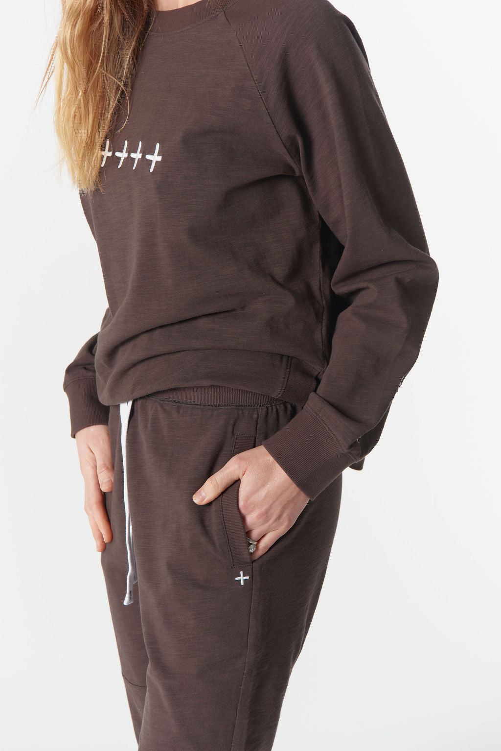 Cloth+Paper+Scissors Back By Demand Jogger - Chocolate Torte