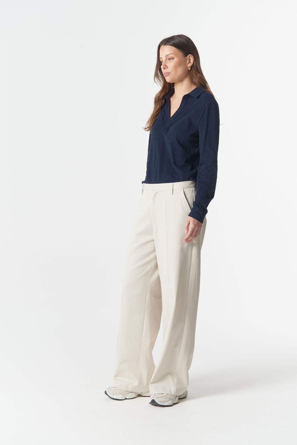 Cloth+Paper+Scissors The Star Straight Pant - Starch