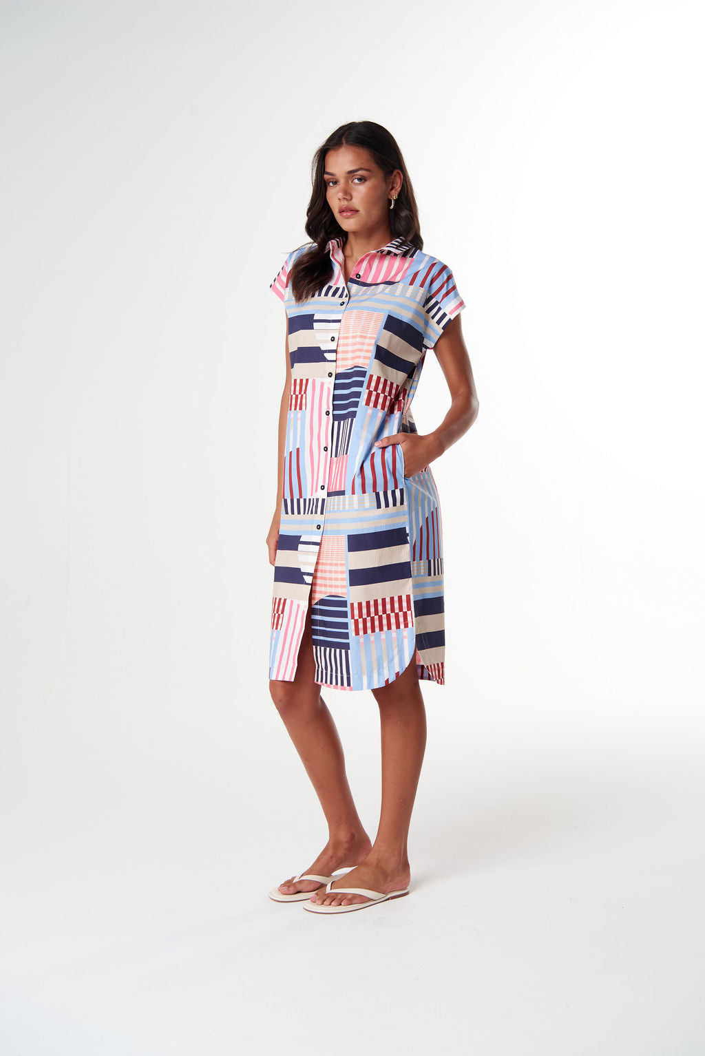 Cloth+Paper+Scissors Dream Shift Dress - Gypsy Print