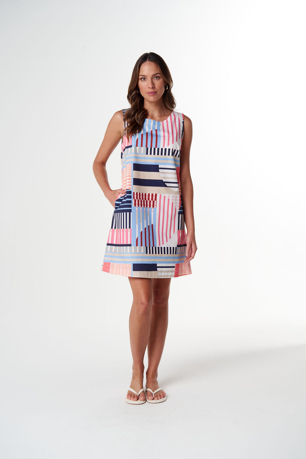 Cloth+Paper+Scissors Songbird Shift Dress - Gypsy Print
