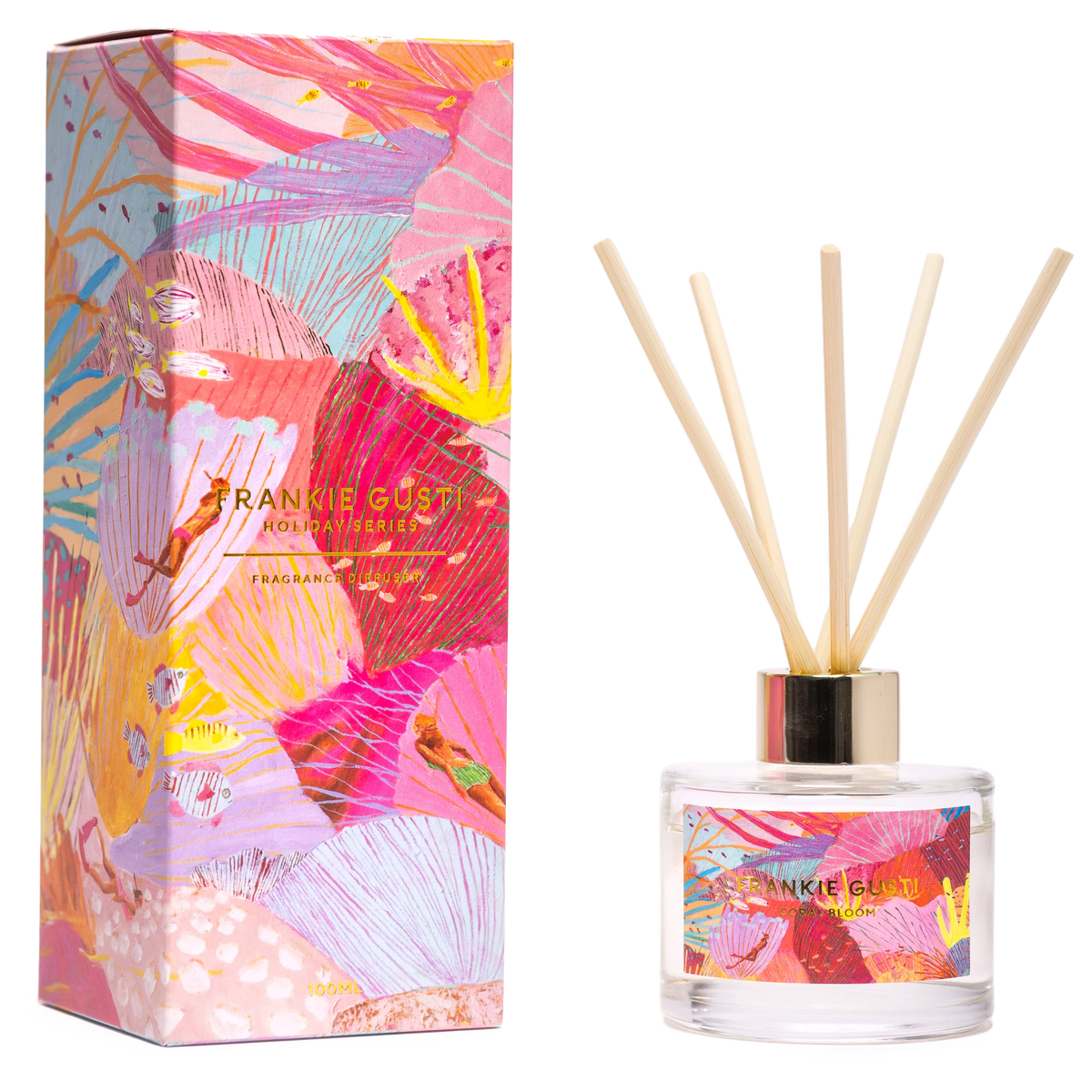 Frankie Gusti | Coral Bloom | Janey Forbes | Holiday Series Diffuser