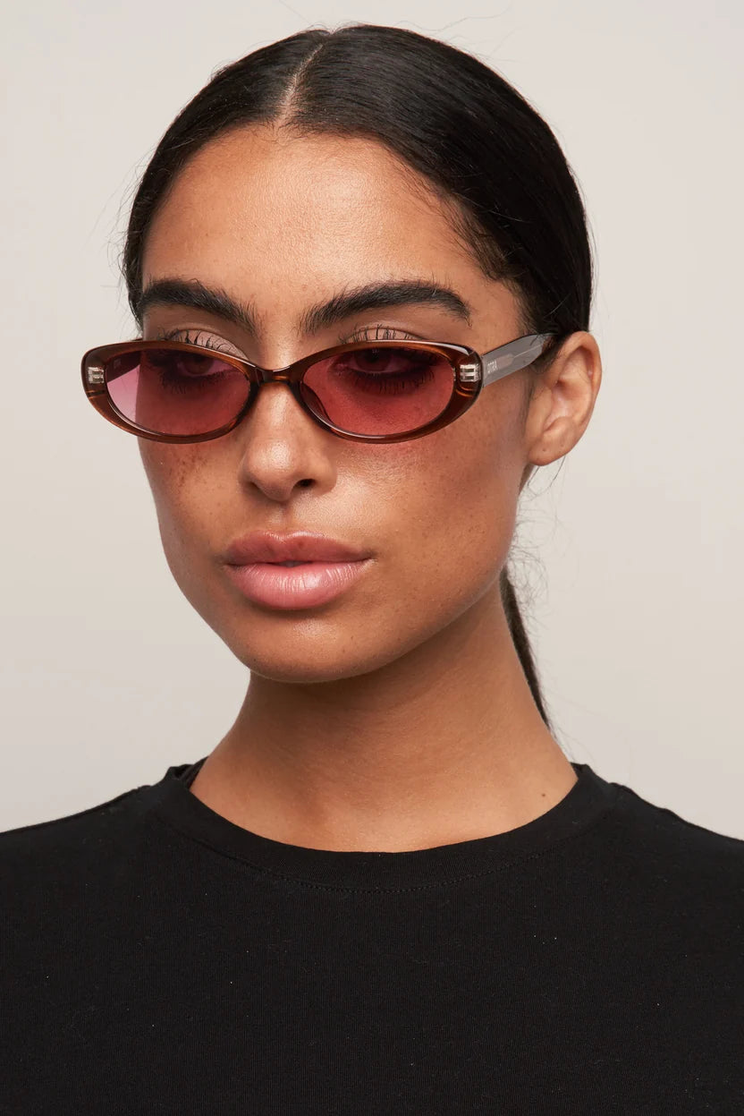 Otra Eyewear CAMI - Pearl Chocolate/Pink