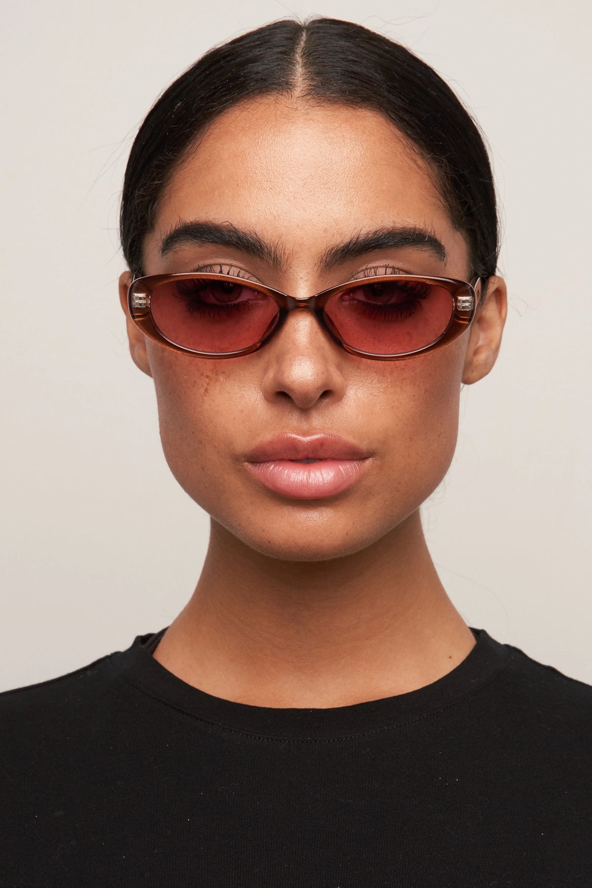 Otra Eyewear CAMI - Pearl Chocolate/Pink