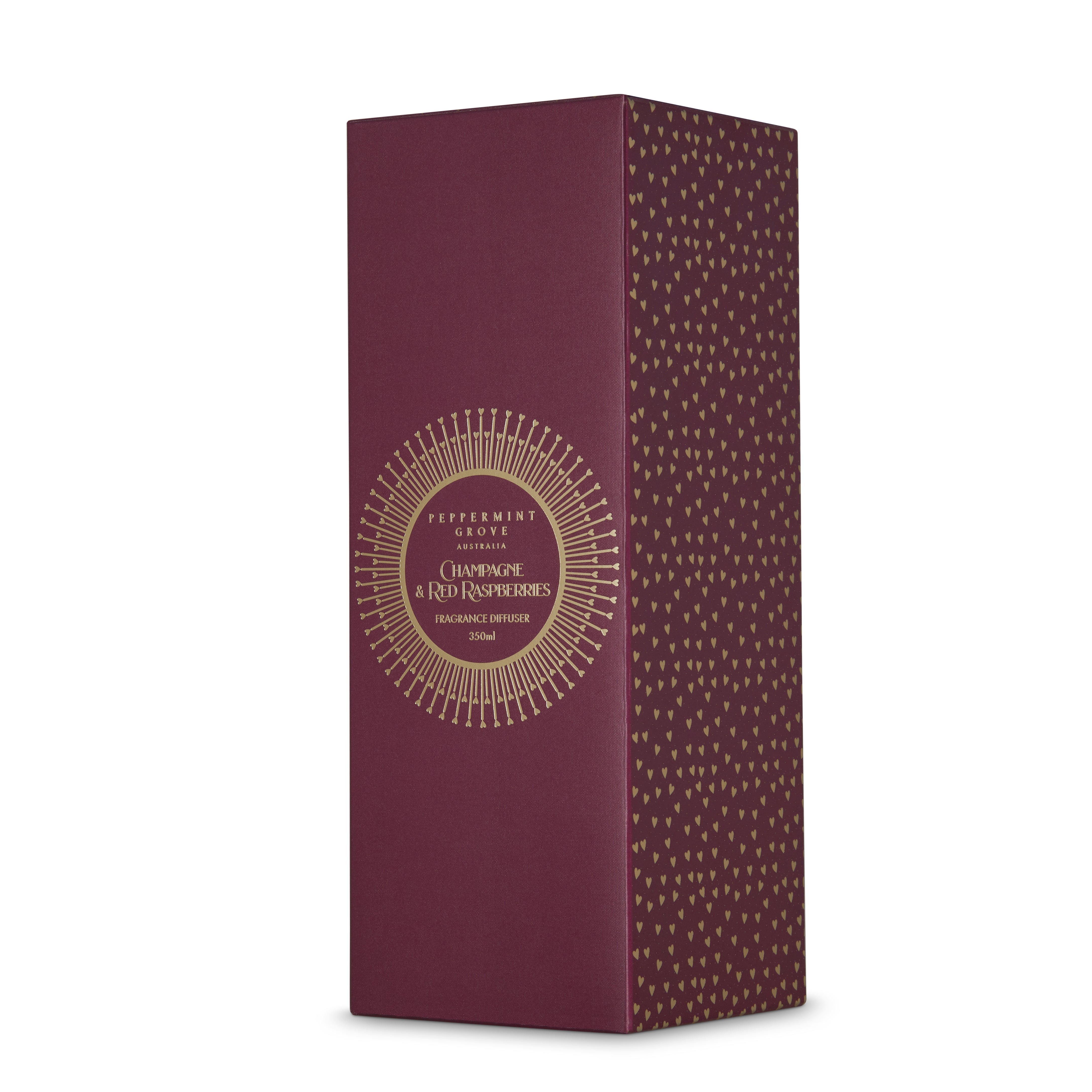 Peppermint Grove Champagne & Red Raspberries Fragrance Diffuser 350ml