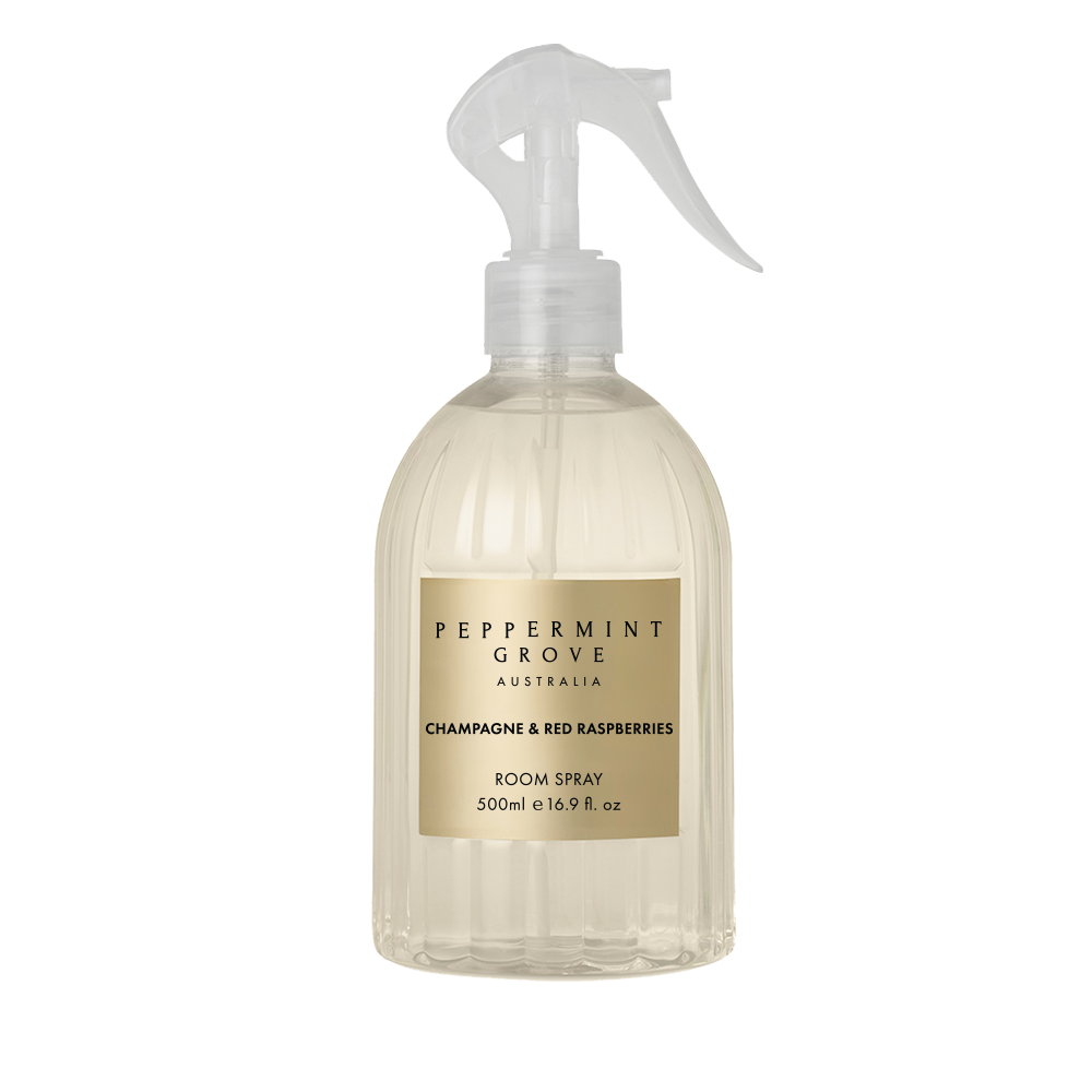 Peppermint Grove Champagne & Red Raspberries Room Spray 500ml