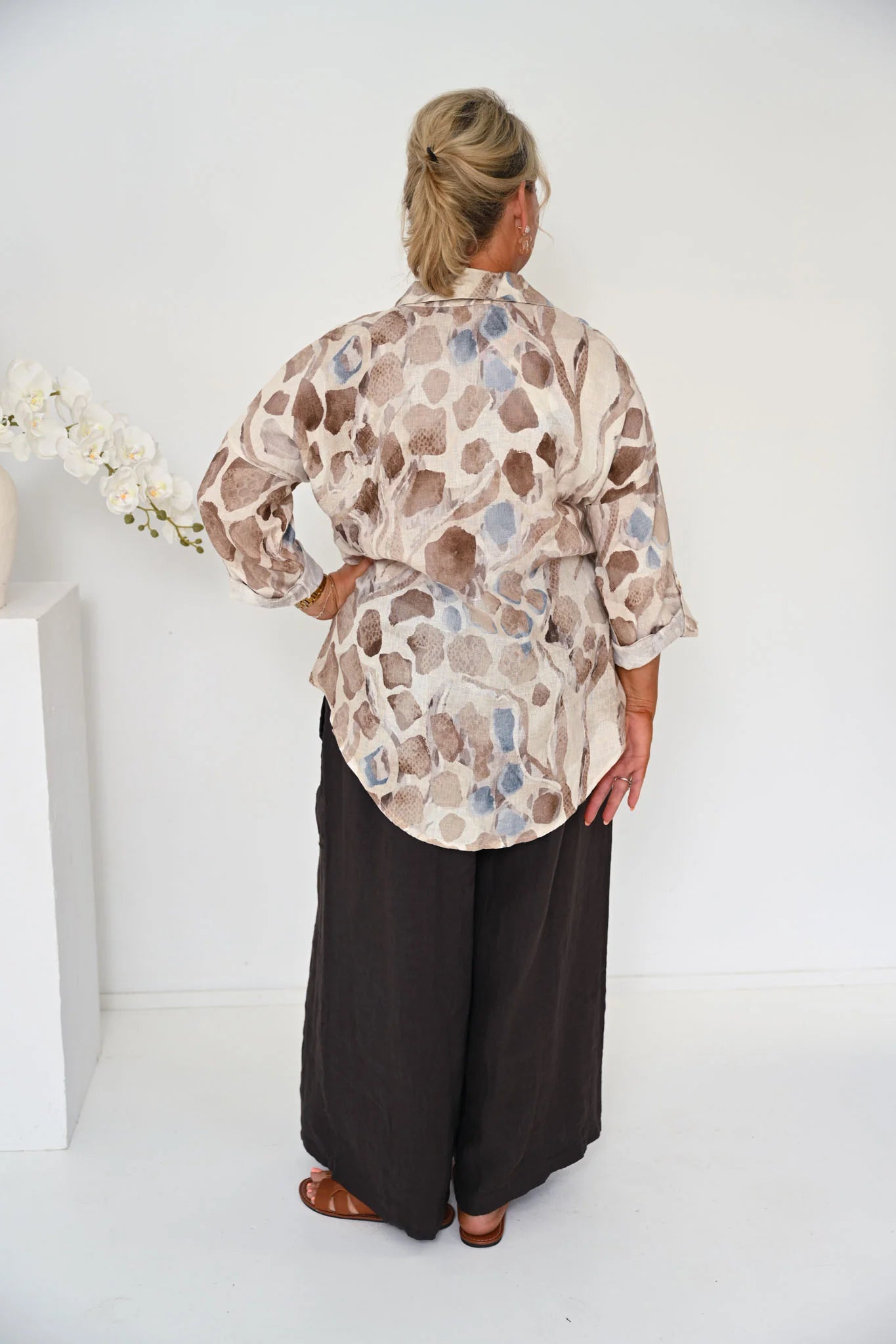 Donna Donna Lamonde Shirt - Fango