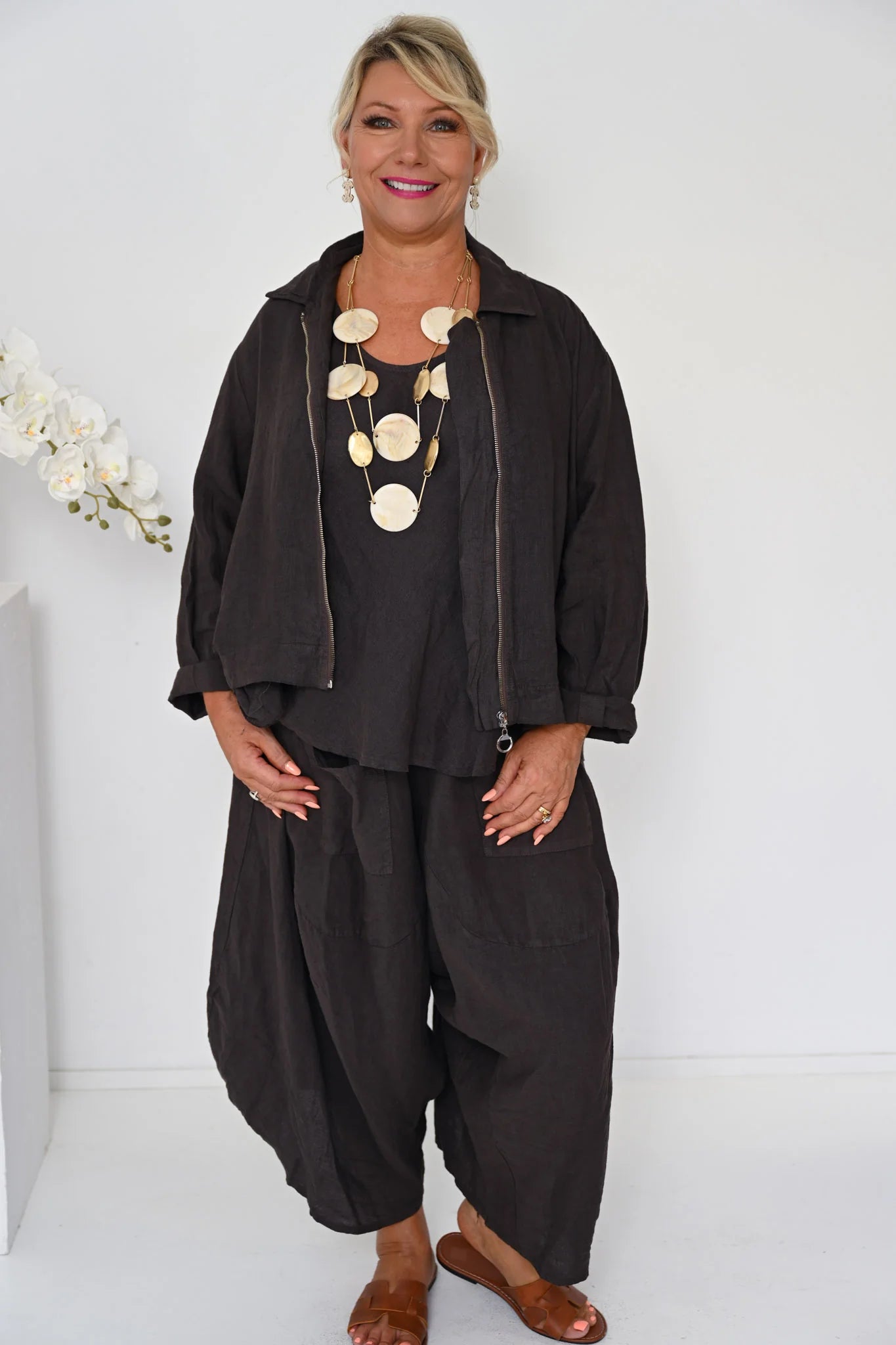 Donna Donna Asahi Jacket - Cocco