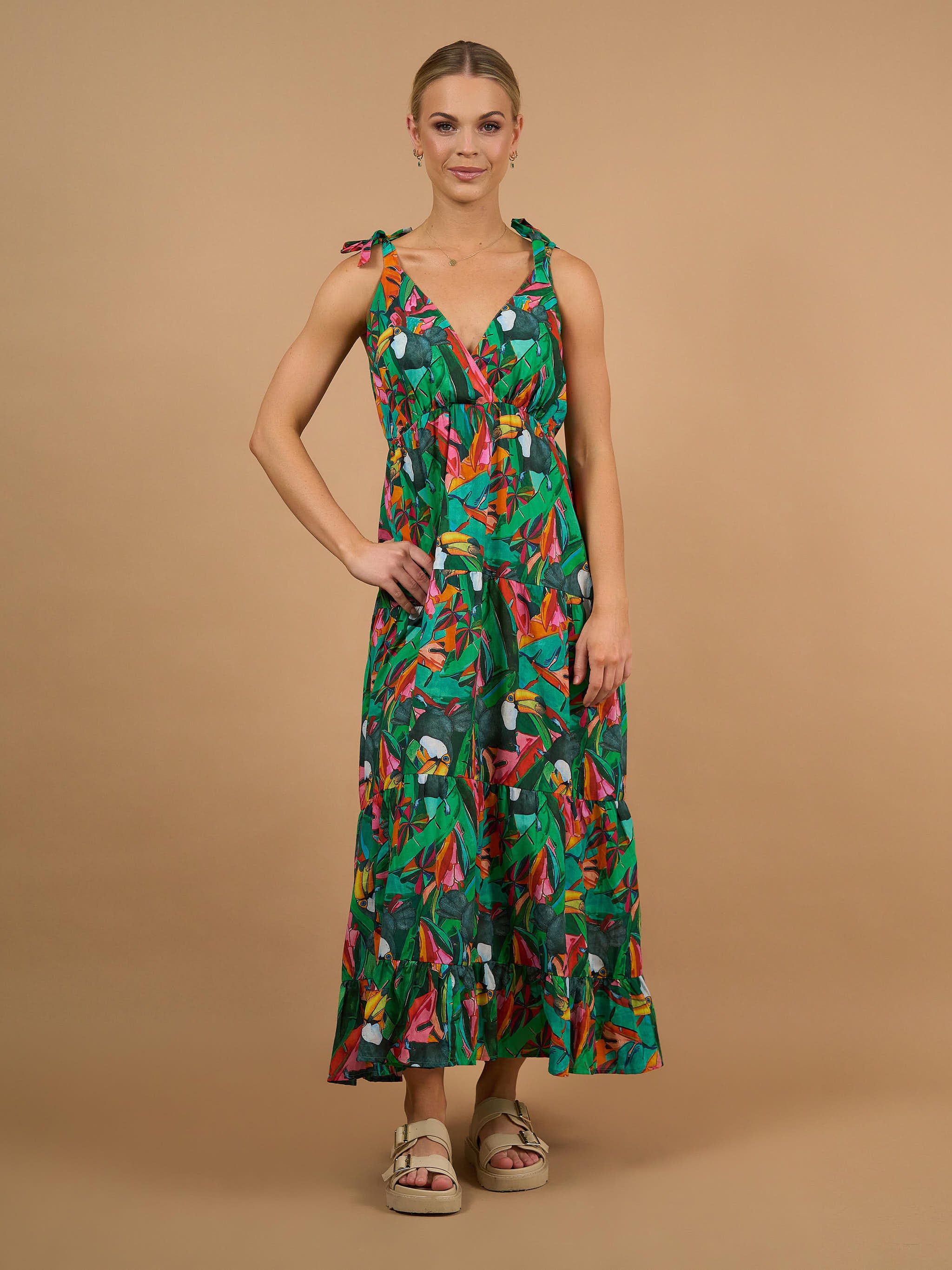 Collectivo Ruby Dress - Toucan Paradise