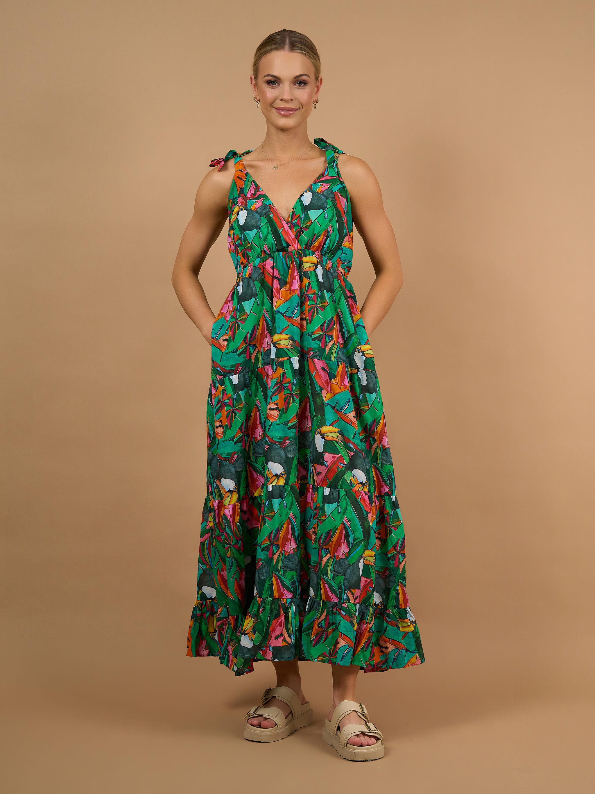 Collectivo Ruby Dress - Toucan Paradise