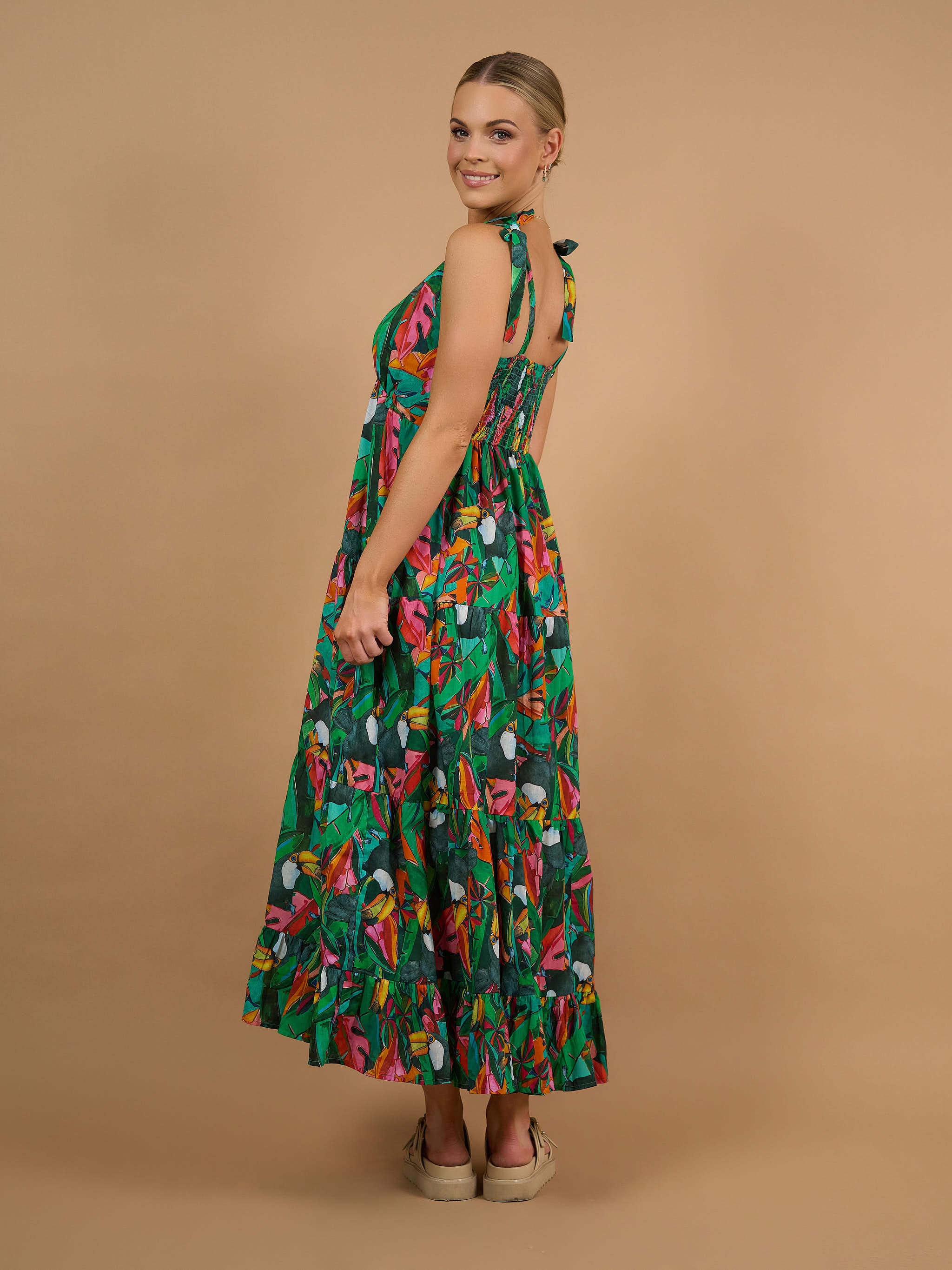 Collectivo Ruby Dress - Toucan Paradise