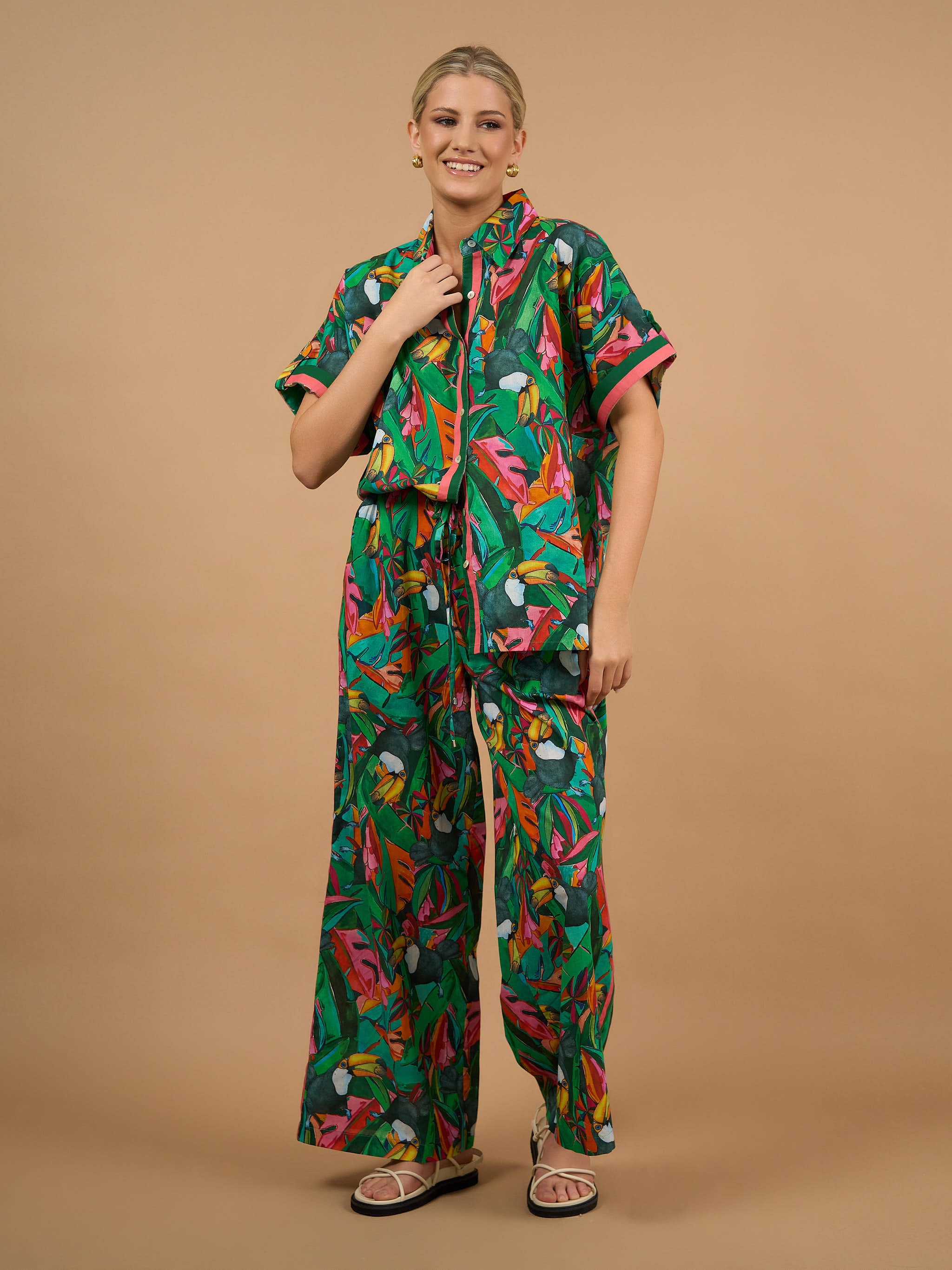 Collectivo Alice Shirt - Toucan Paradise