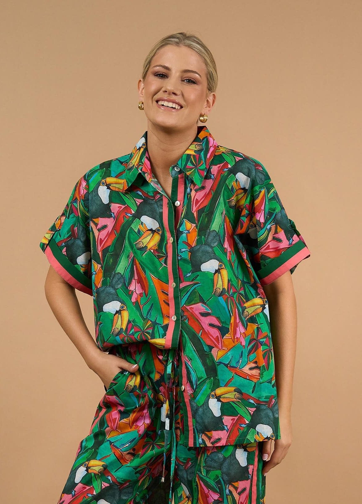 Collectivo Alice Shirt - Toucan Paradise