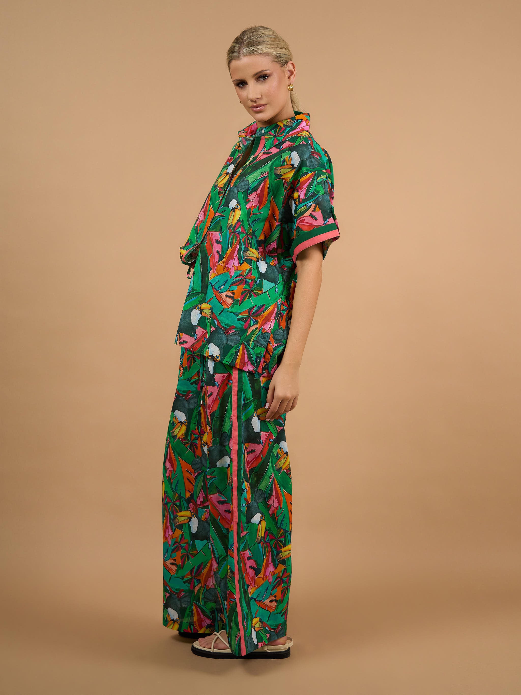 Collectivo Alice Shirt - Toucan Paradise